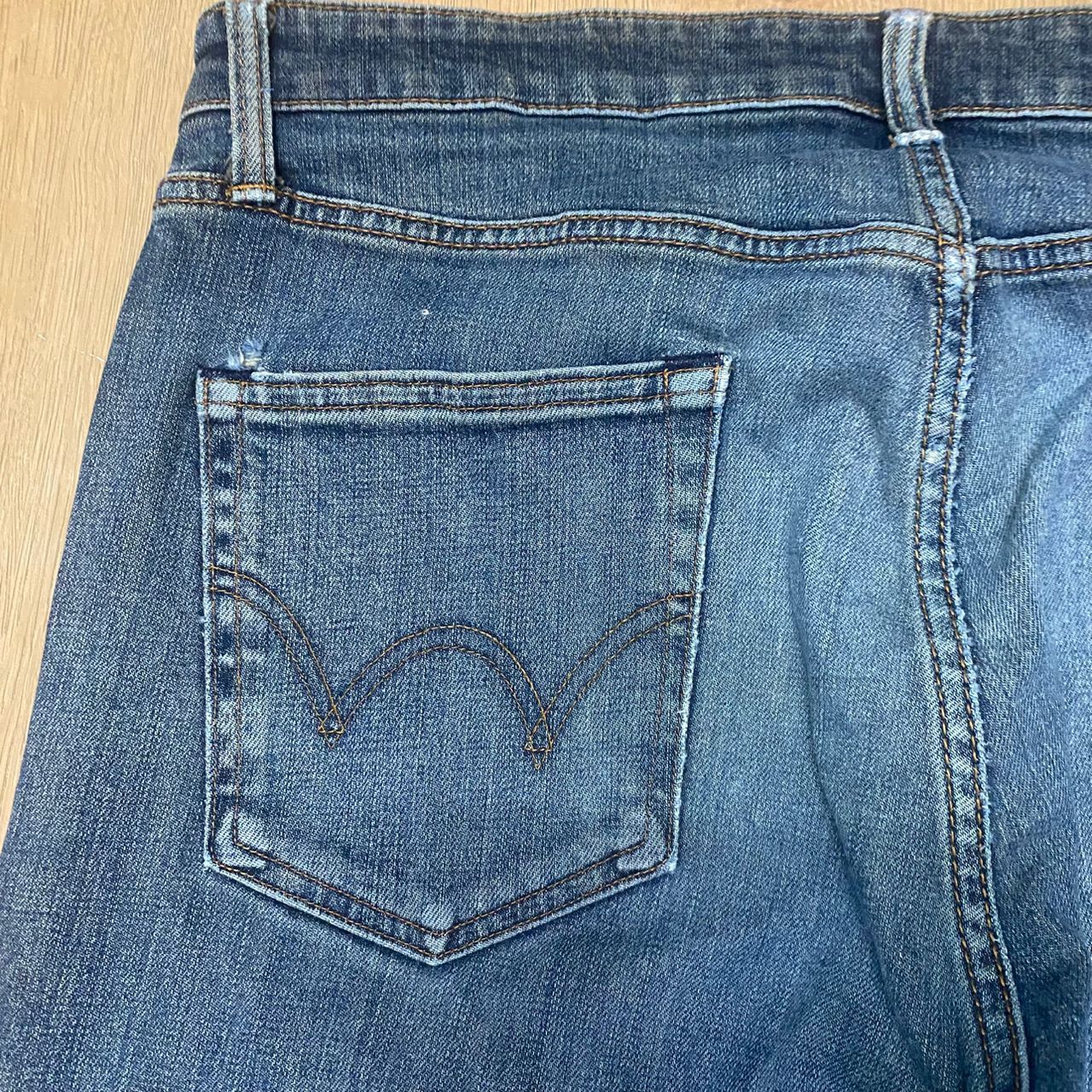 Edwin Vintage Edwin 503 Distressed Denim Made in Japan Size US 34 / EU 50 - 9 Thumbnail