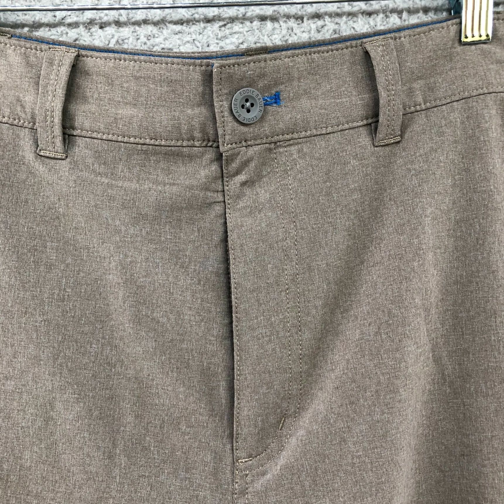 Eddie Bauer Eddie Bauer Cargo Shorts Mens Size 42 Outdoor Hiking Stretch Cargo Brown 42 Inseam 9.5 in Regular Waist MTM Summer Outdoors Size US 42 / EU 58 - 4 Thumbnail