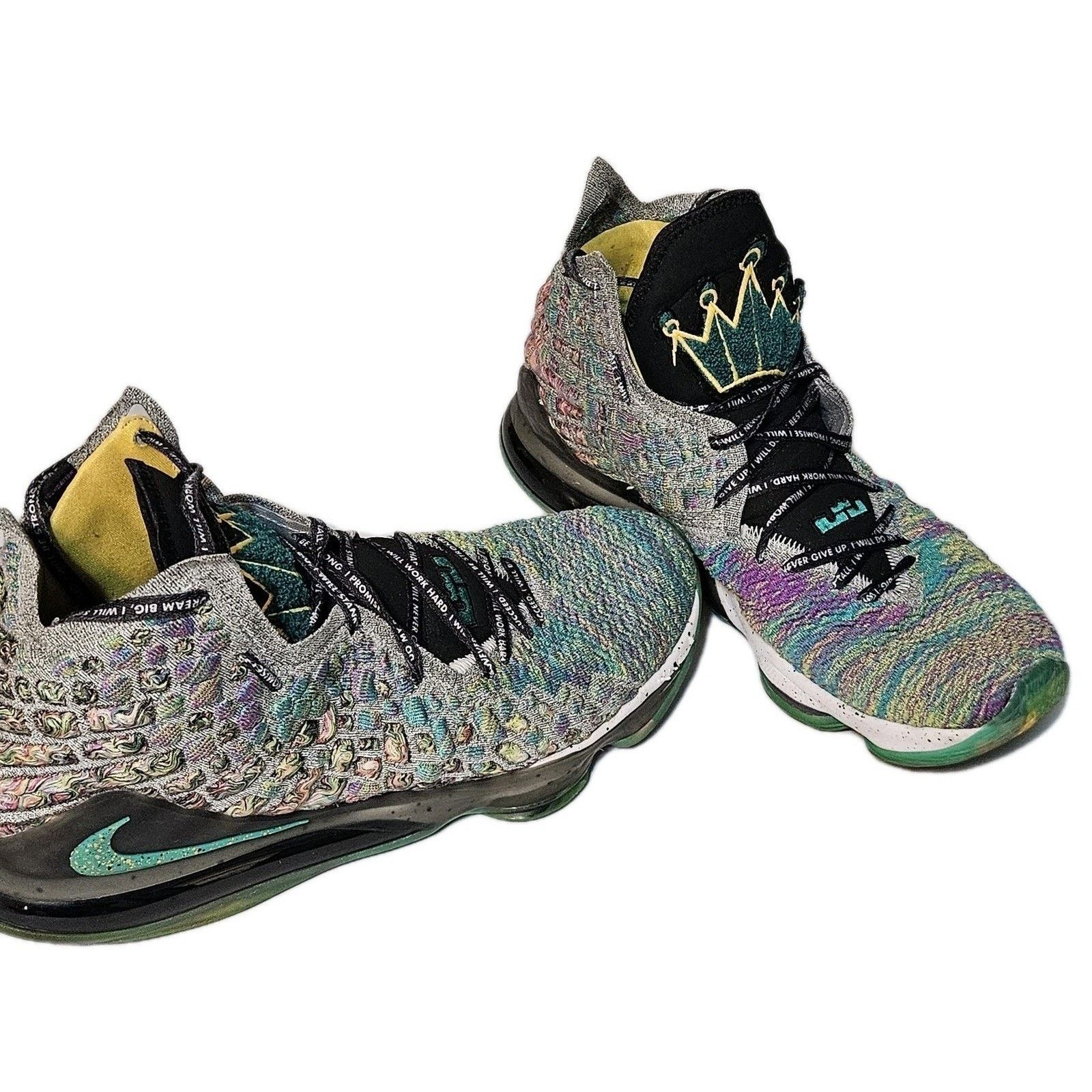 Nike Nike LeBron LN4 17 I Promise Sz 17 (CD5052-300) Multicolor Size US 15 / EU 48 - 1 Thumbnail