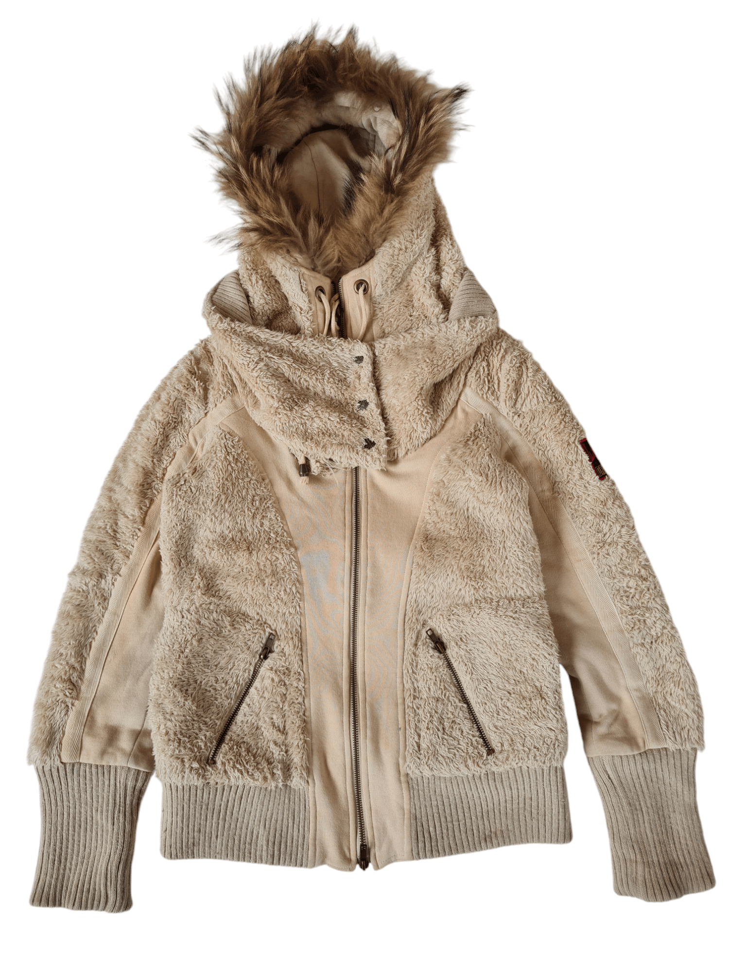 If Six Was Nine Vtg L.A Glitter Fur Jacket Size US L / EU 52-54 / 3 - 1 Thumbnail