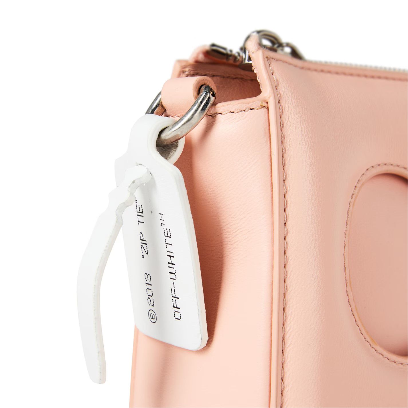 Off-White o1g2r1mq1224 Size: OS / Zip Pouch in Pink Size ONE SIZE - 3 Thumbnail
