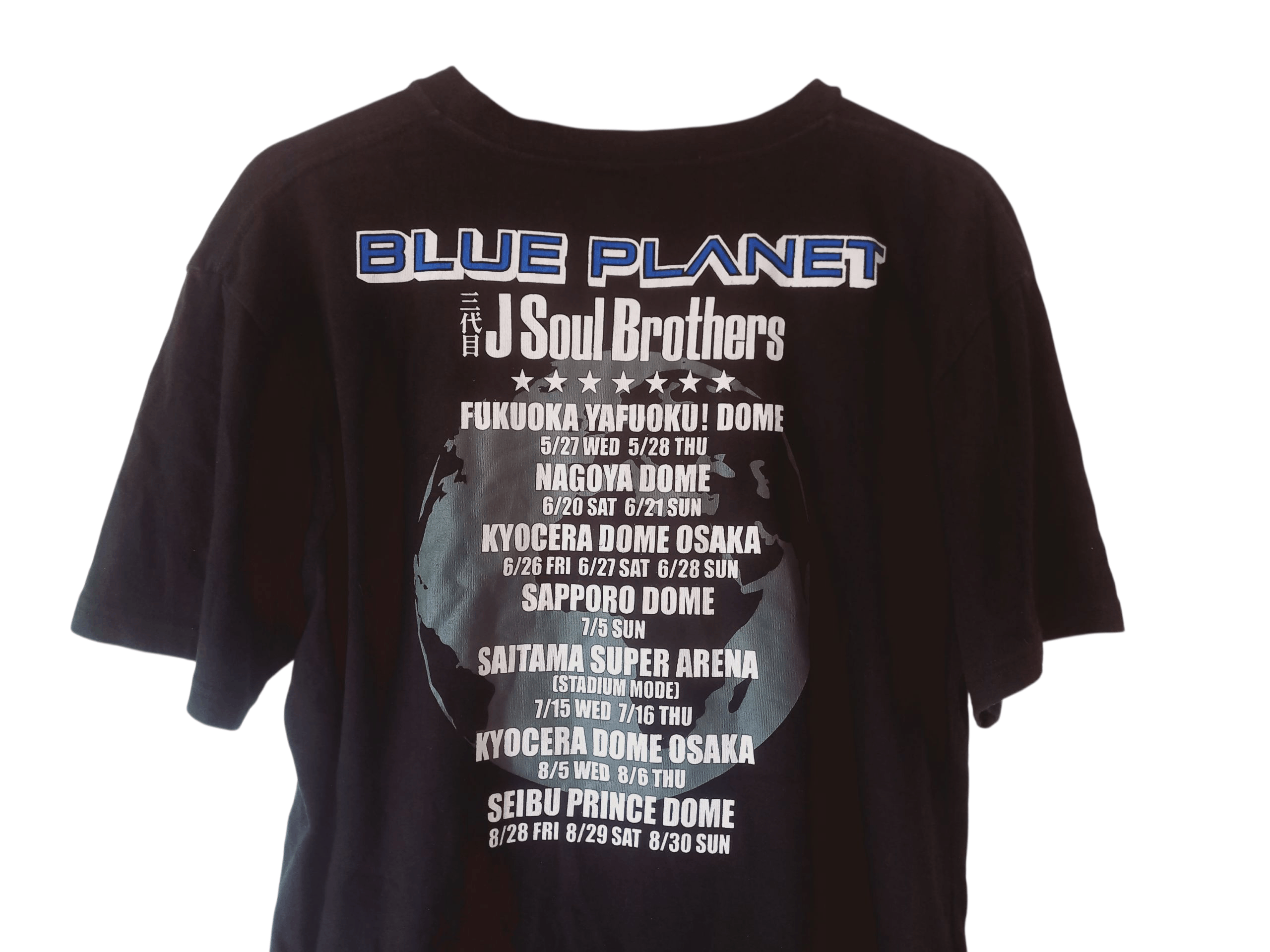 Band Tees BAND TEE BLUE PLANET LIVE TOUR 2015 JAPAN J SOUL BROTHER Size US L / EU 52-54 / 3 - 3 Thumbnail