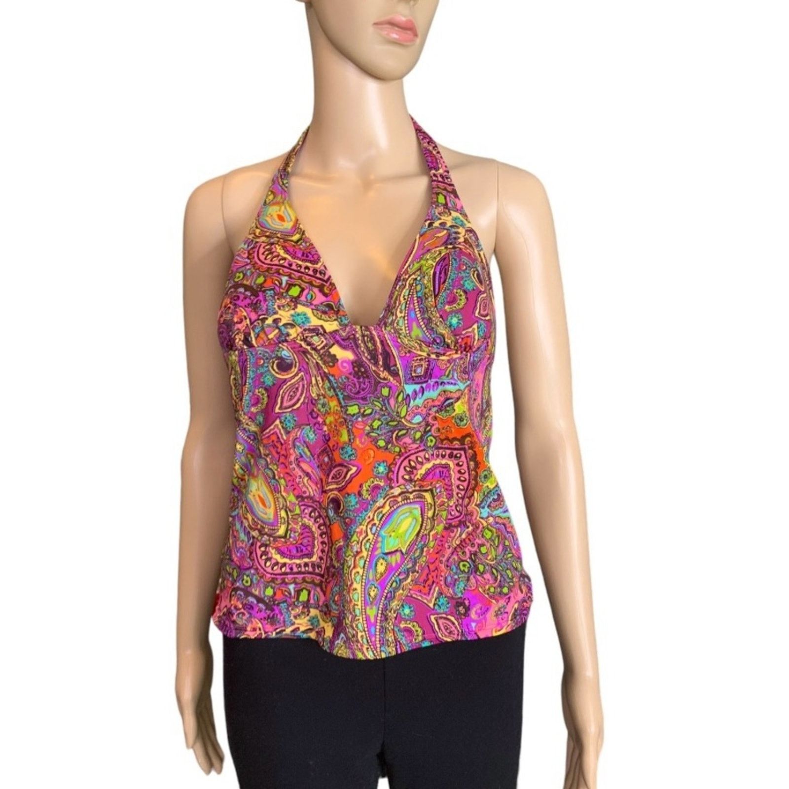 Victoria's Secret Victoria’s Secret Women's Medium Swim Tankini Top Purple Size M / US 6-8 / IT 42-44 - 1 Thumbnail