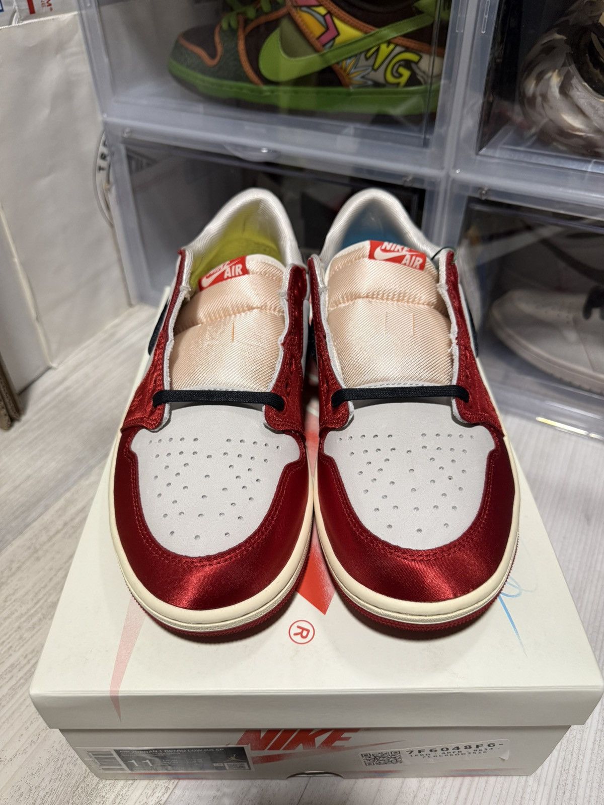 Jordan Brand Air Jordan 1 Retro Low OG SP Rookie Card Trophy Room Size US 11 / EU 44 - 4 Thumbnail