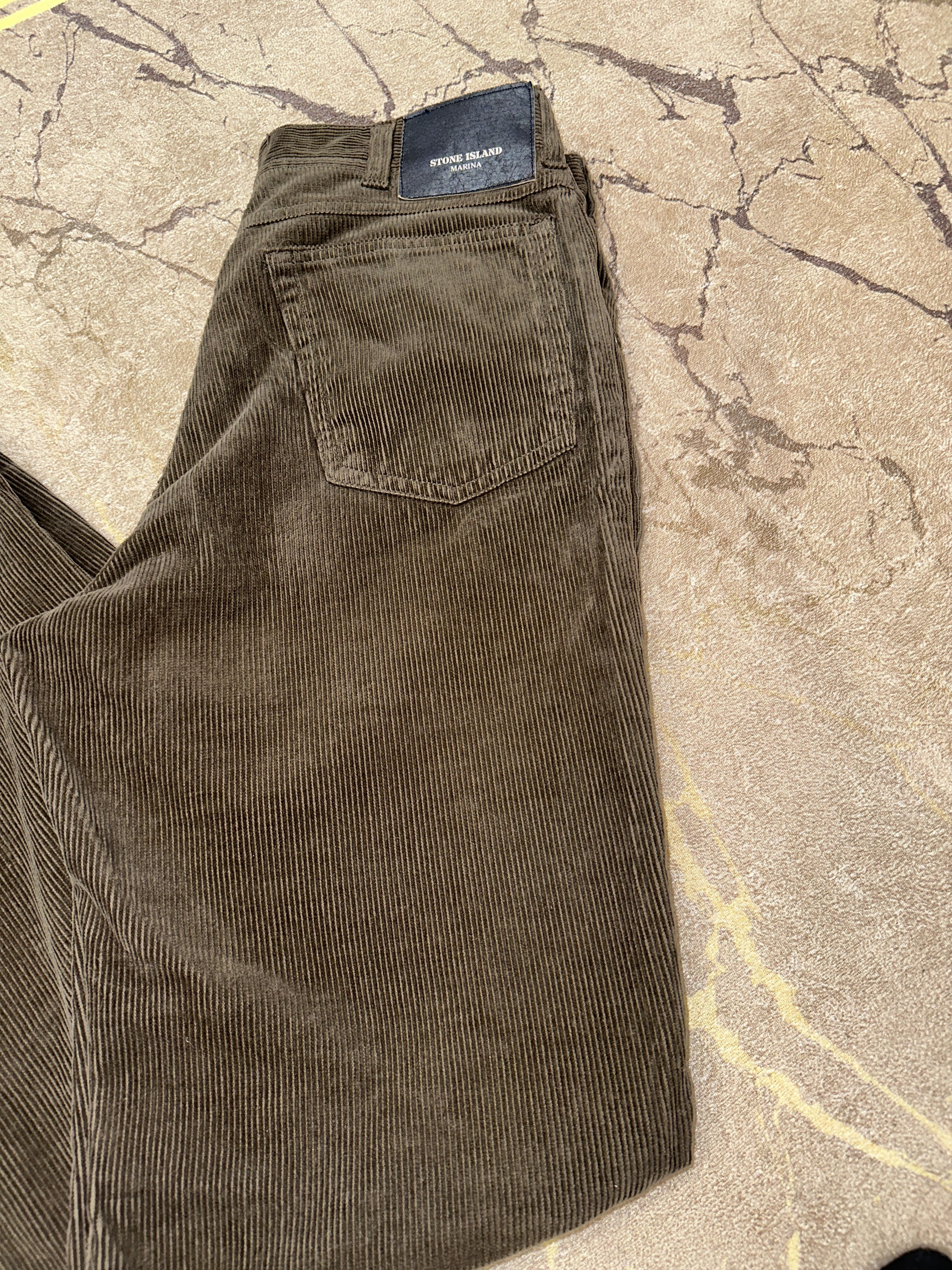 Stone Island Archive Stone Island Marina 1997 Corduroy Trousers Size 46 Size US 30 / EU 46 - 5 Thumbnail