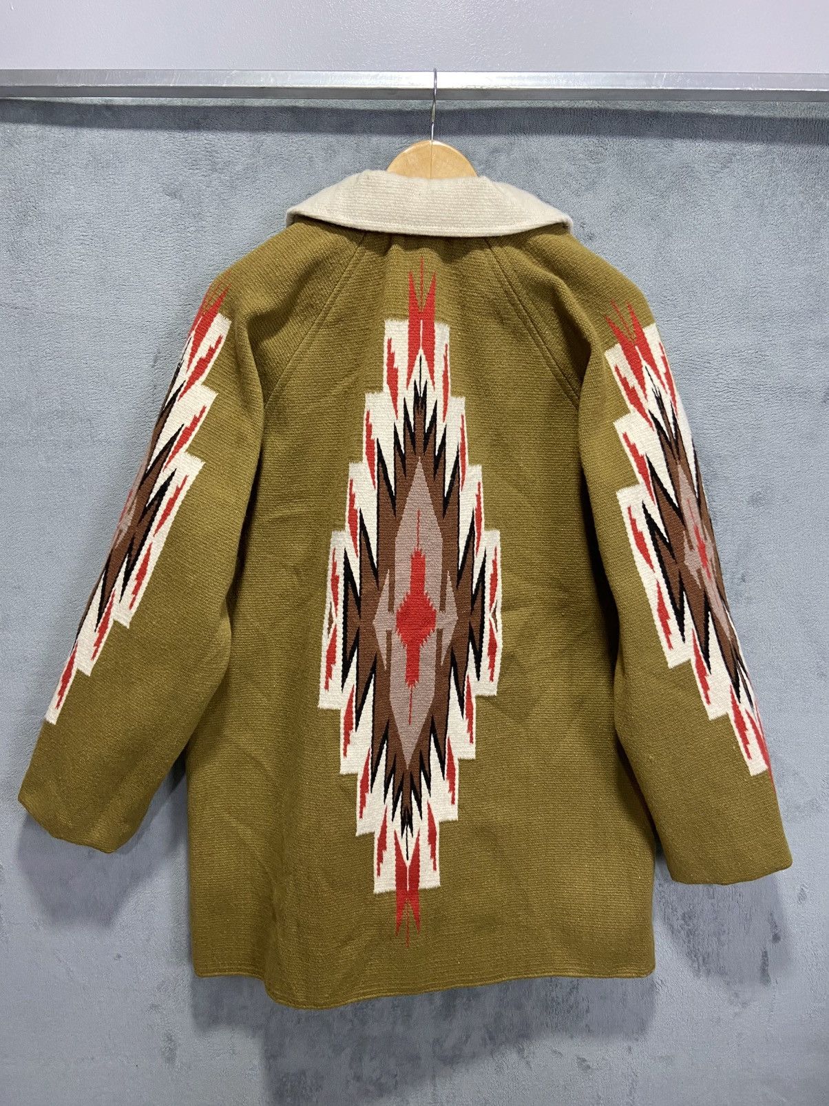 Vintage Vintage Chimayo Centinela Traditional Arts wool Coat Size US M / EU 48-50 / 2 - 3 Thumbnail