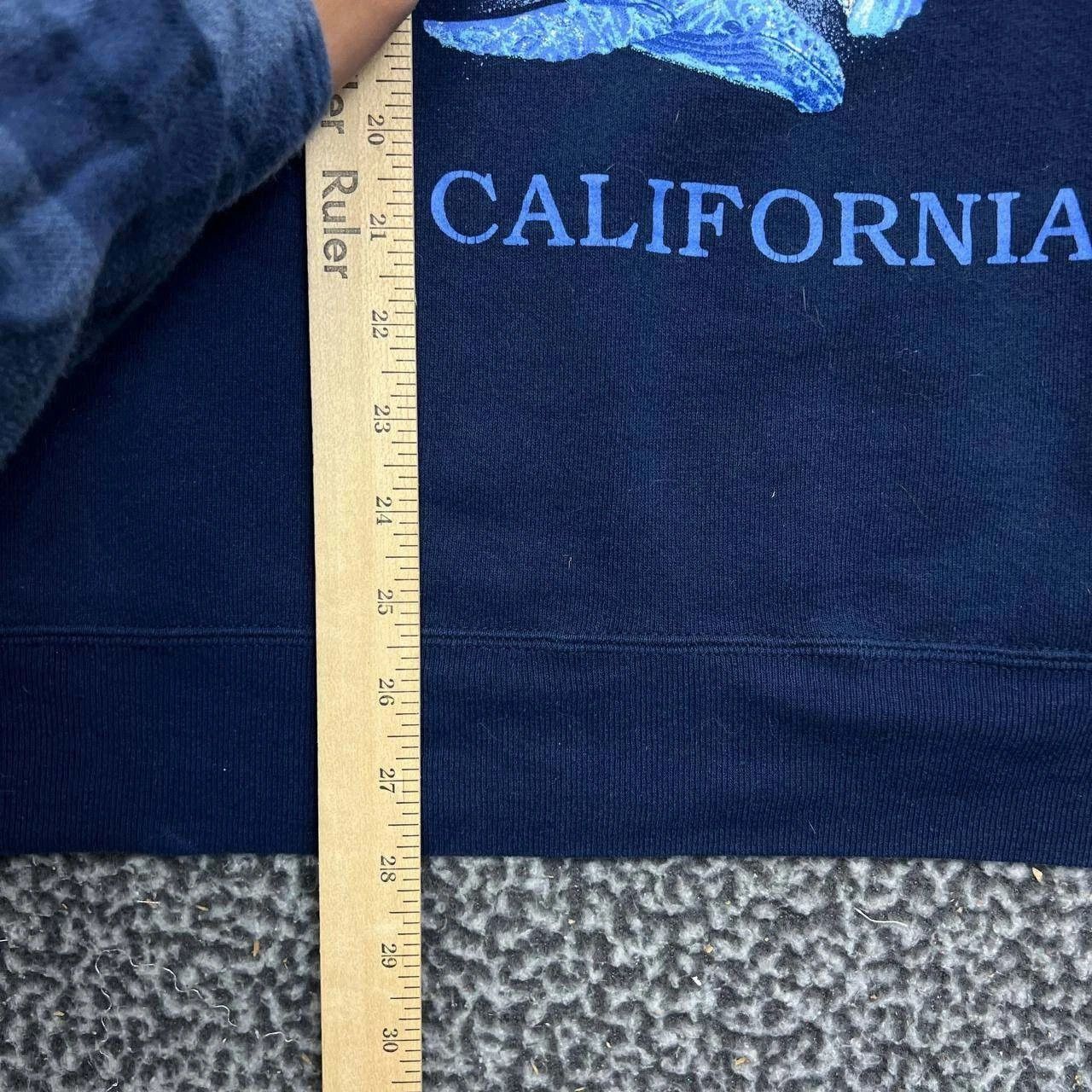 Other Vintage Teddy California Dolphin Sweatshirt L Fleece Oneita Size US L / EU 52-54 / 3 - 3 Thumbnail