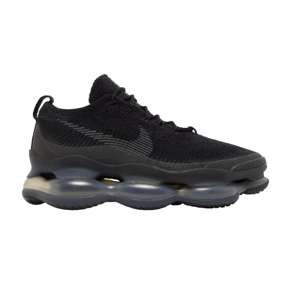 image of Nike Air Max Scorpion Flyknit Triple Black Shoes, Men's (Size 10)