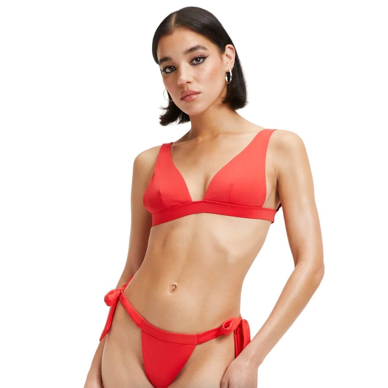 Good American Good American Bright Poppy Sexy Boost Bikini Top Size XS NWT Size ONE SIZE - 1 Thumbnail