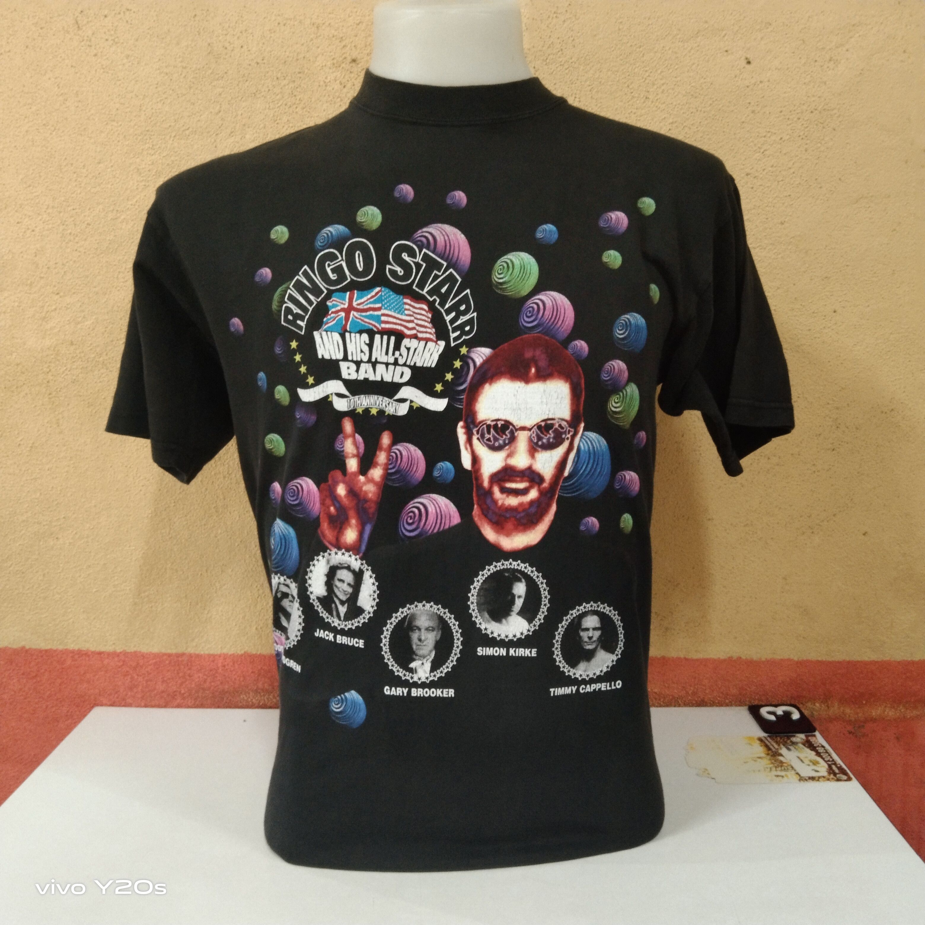 Band Tees × Vintage Ringgo Star & His All Starr Band 10th Anniversary 90s tee Size US M / EU 48-50 / 2 - 1 Thumbnail