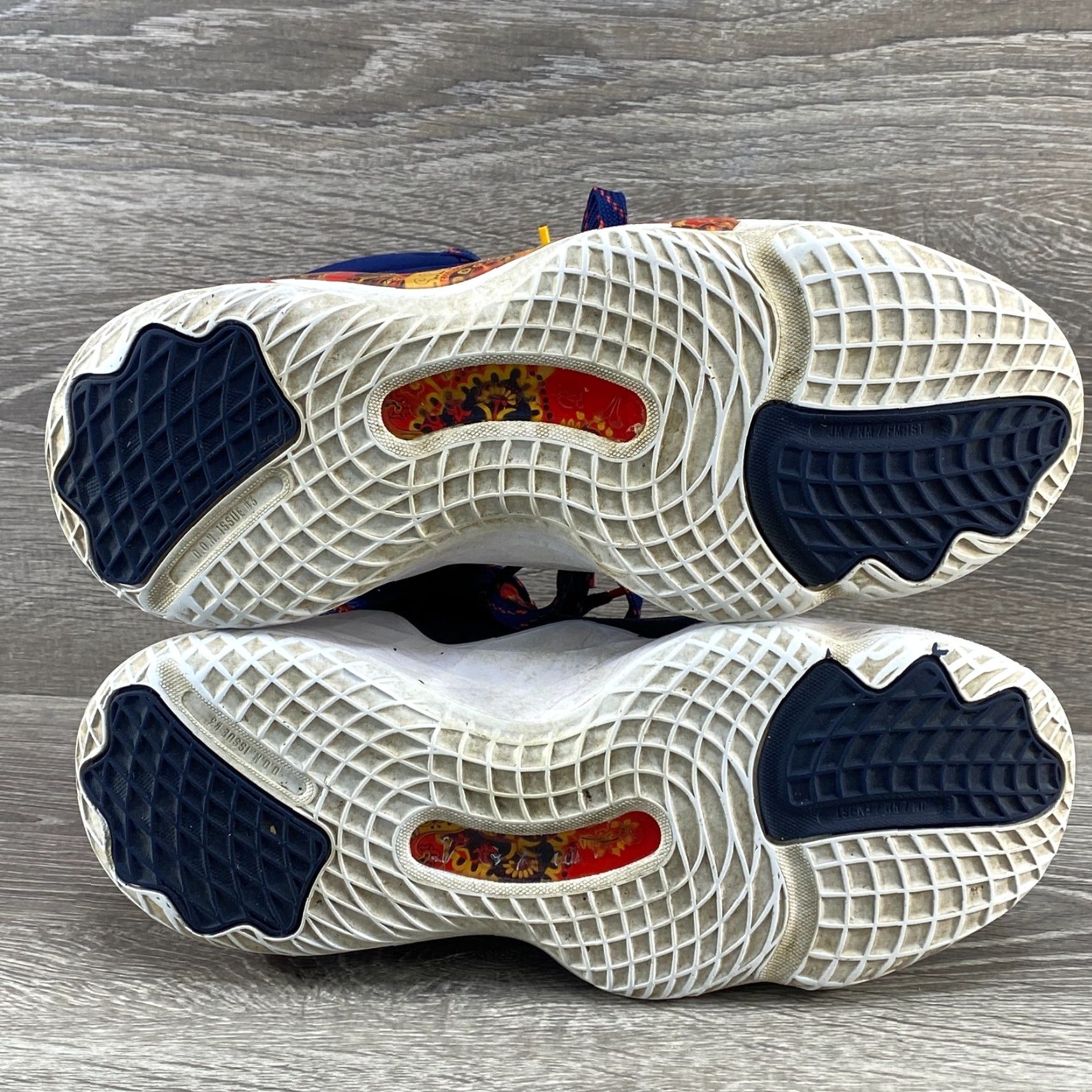Adidas adidas Basketball Sneakers Mens Size 8 D.O.N Issue #3 Bel-Air Navy Red DON 3 NBA Shoes Size US 8 / EU 41 - 7 Thumbnail