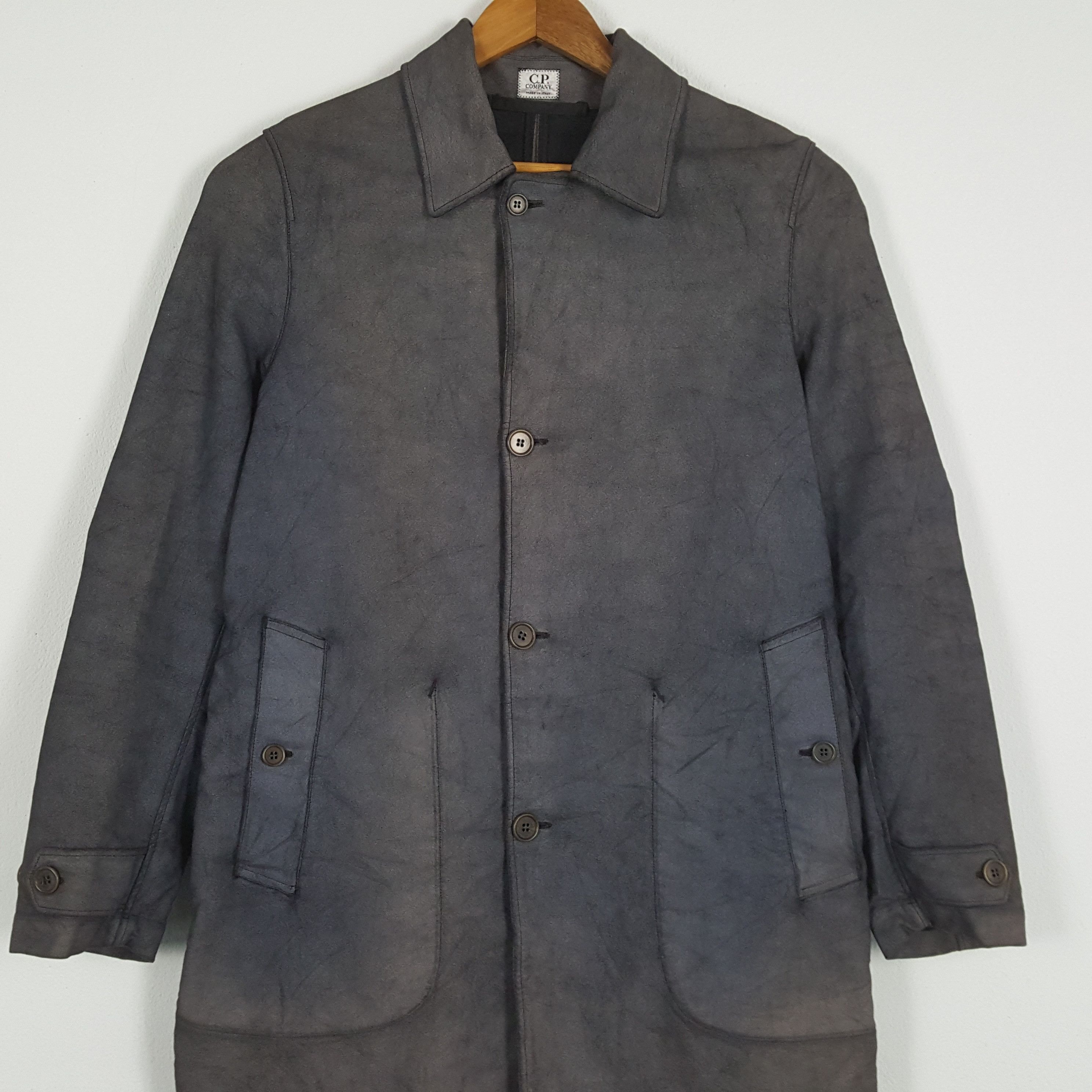 C.P. Company × Vintage Vintage C.P. COMPANY Italian Fashion Brand Long Jacket Size US M / EU 48-50 / 2 - 2 Thumbnail