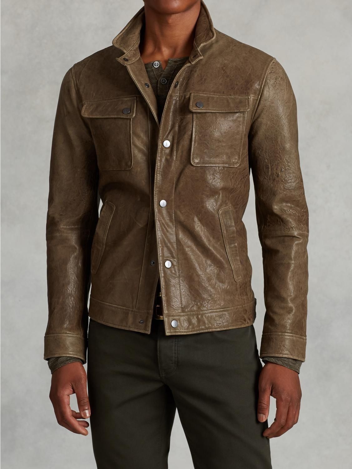 Dior Homme ss07 4 Pocket Leather Jacket