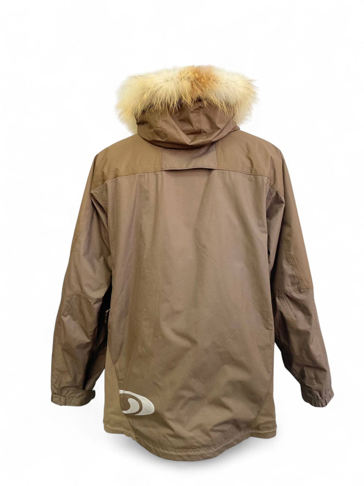 Salomon Salomon brown ski parka technical winter jacket Y2K style Size US L / EU 52-54 / 3 - 10 Thumbnail