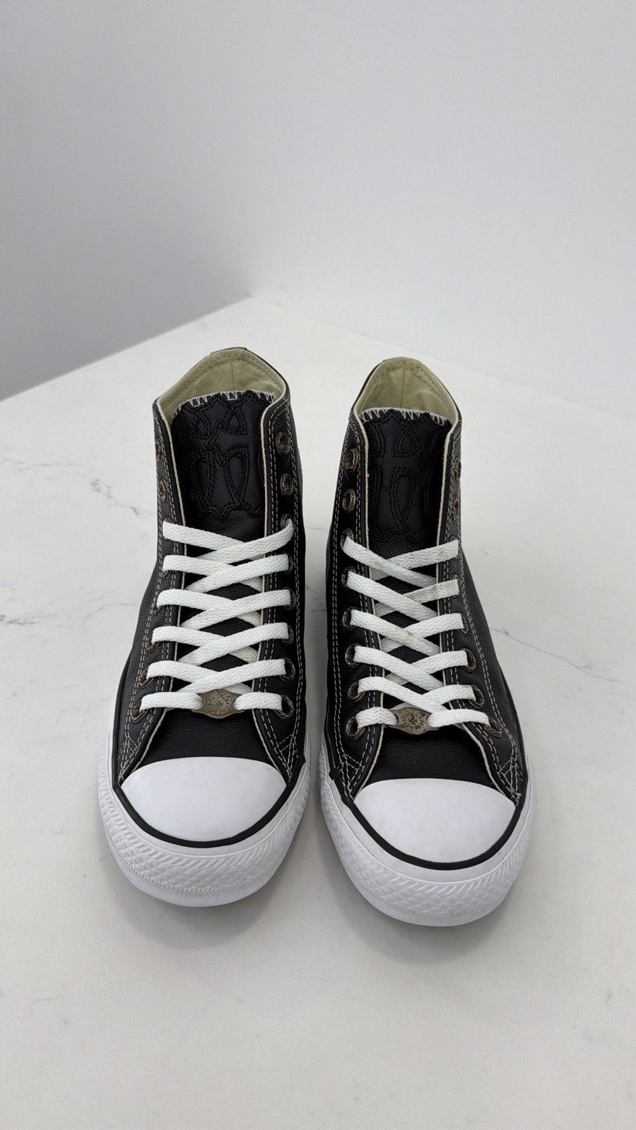 Chrome Hearts Chrome hearts patch converse highs Size US 7.5 / EU 40-41 - 8 Thumbnail