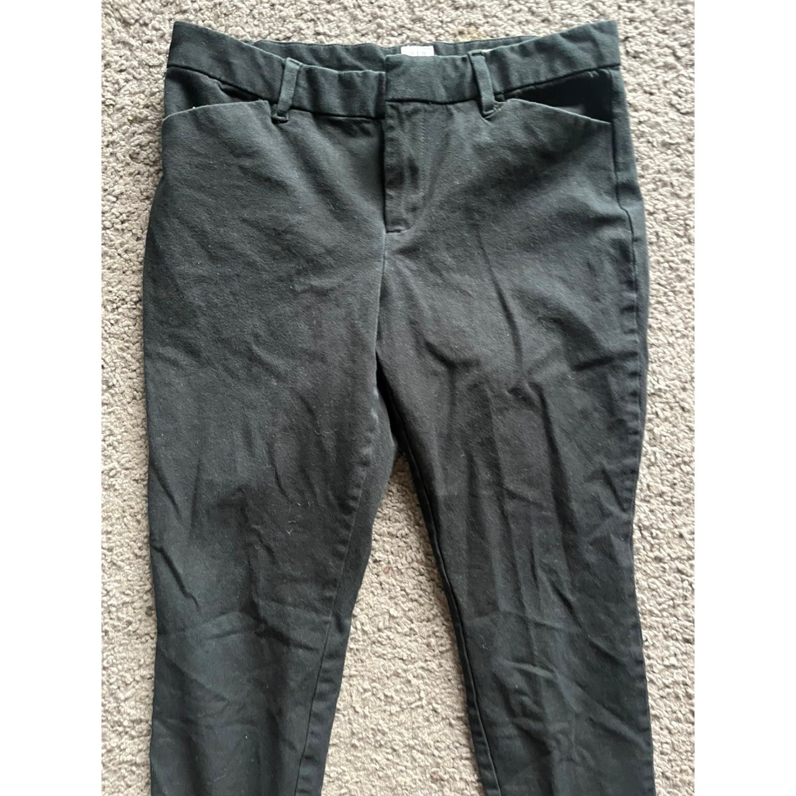 Gap Gap Signature Skinny Ankle Pants Women's Size 8 Black Stretch Denim Size 30" / US 8 / IT 44 - 2 Thumbnail