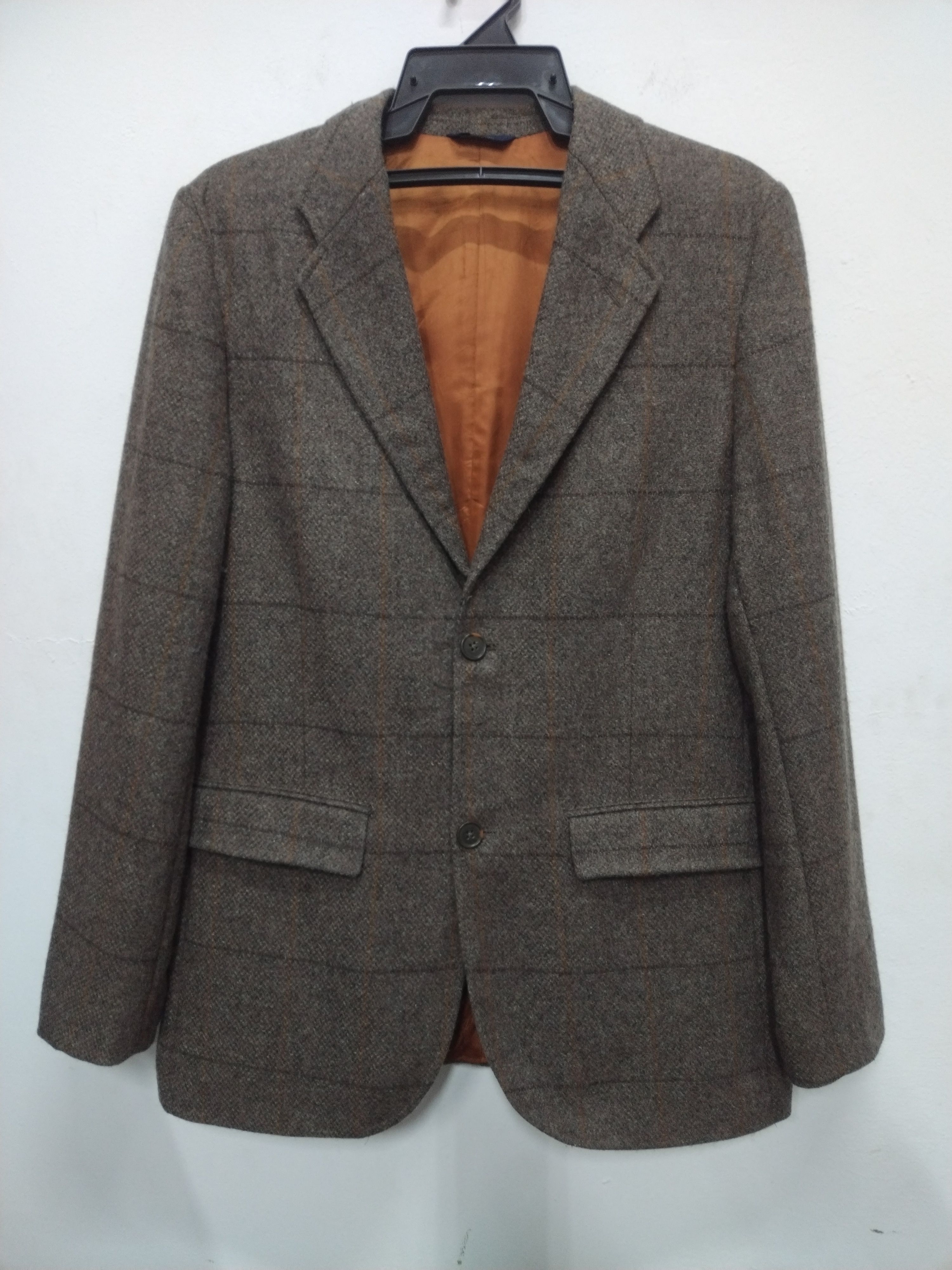 Gap Vintage Gap Wool Plaid Blazer Jacket Made in Turkey Size 42L - 1 Thumbnail