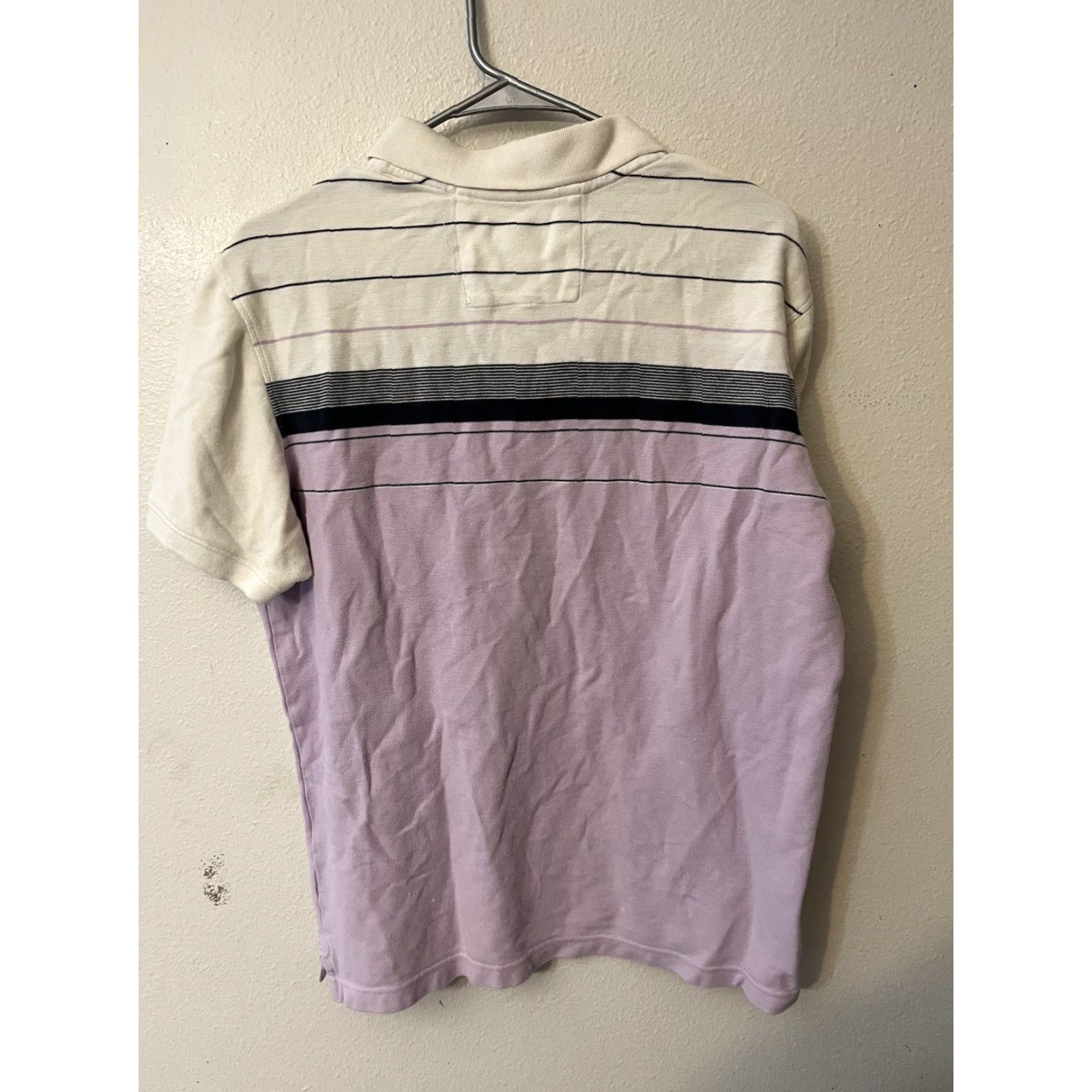 Banana Republic Banana Republic Multicolor Striped Cotton Polo Shirt Men M Slim Regular Short Sleeve Size US M / EU 48-50 / 2 - 3 Thumbnail