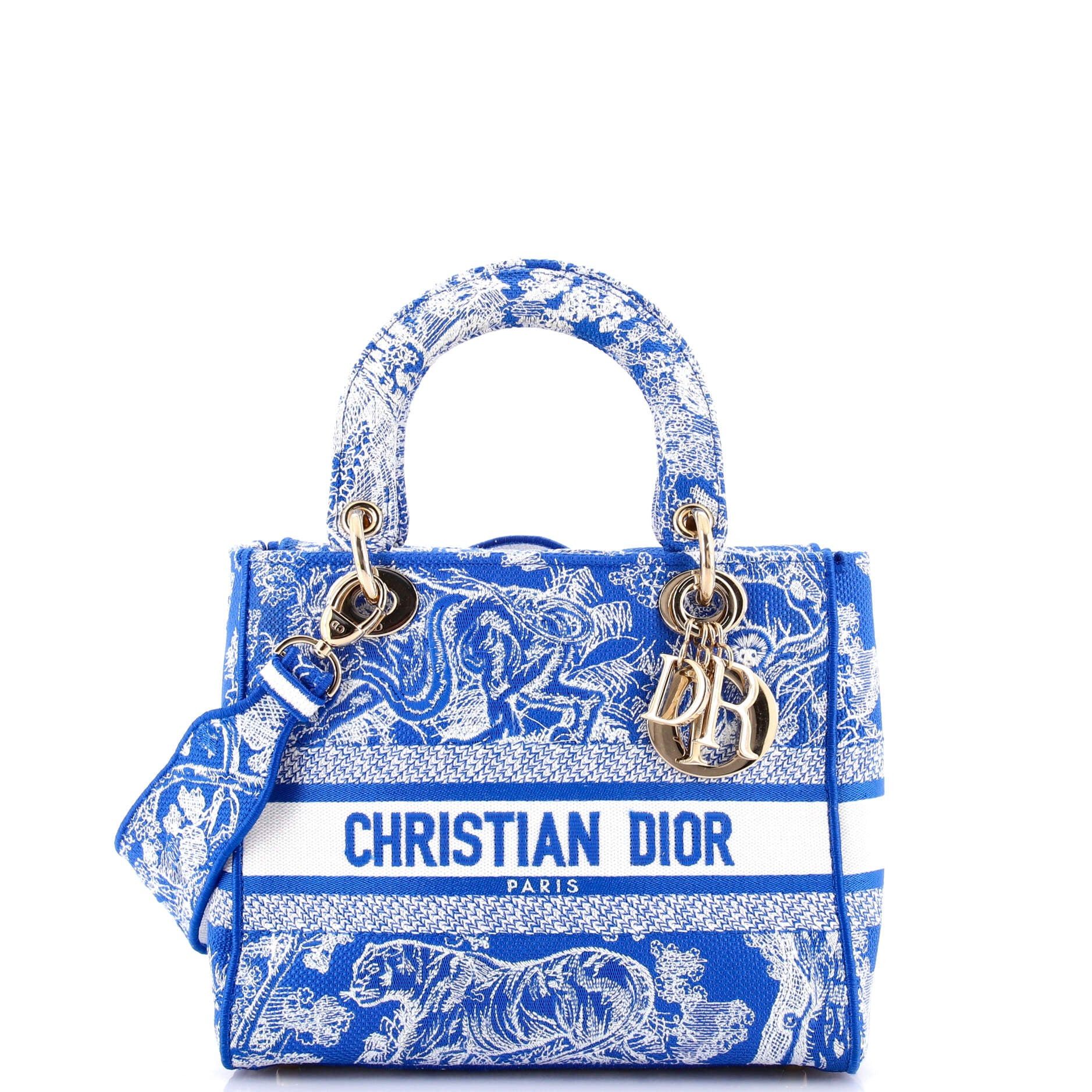 Dior Toile de Jouy Lady D-Lite Bag Size ONE SIZE - 1 Thumbnail