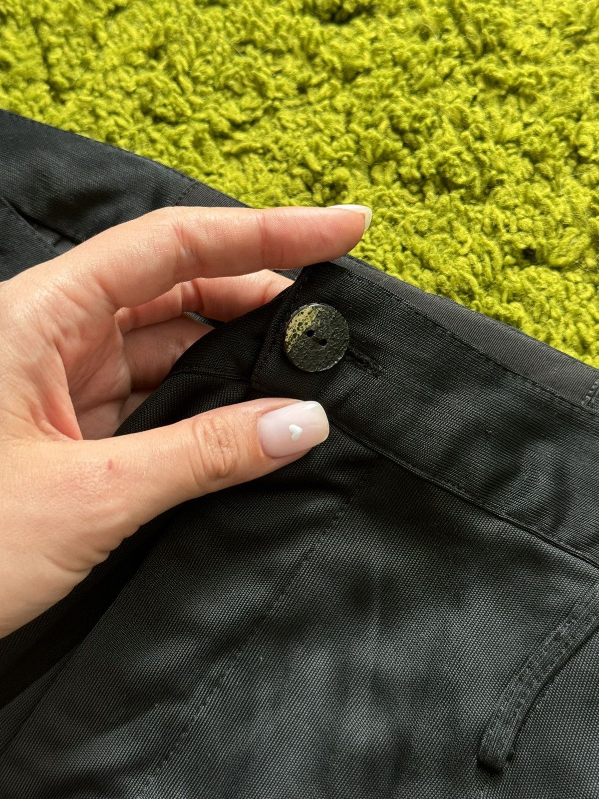 Cavalli Class × Just Cavalli × Roberto Cavalli Cavalli class avant garde palazzo black pants Size 32" / US 10 / IT 46 - 5 Thumbnail