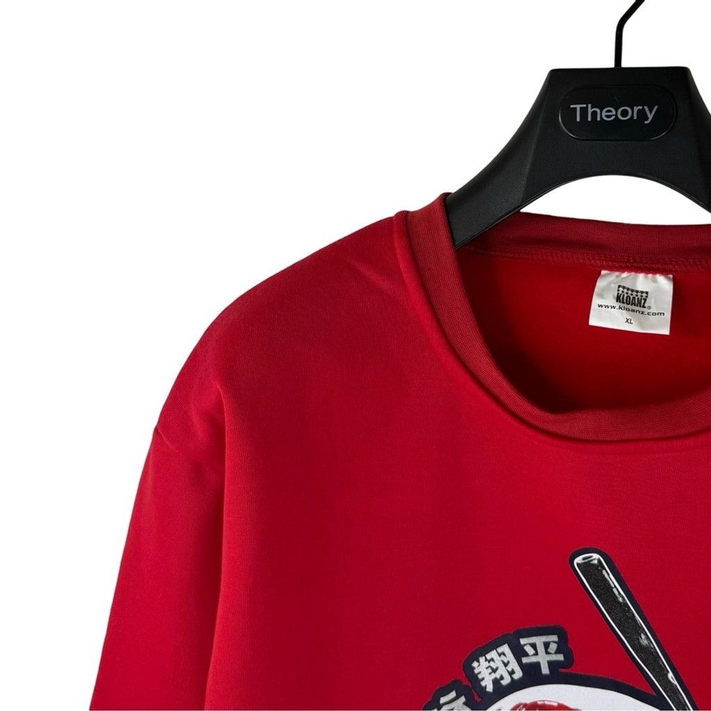 Other NWOT SHOHEI OHTANI 2018 Rookie of the Year Red Sweatshirt XL Size US XL / EU 56 / 4 - 4 Thumbnail