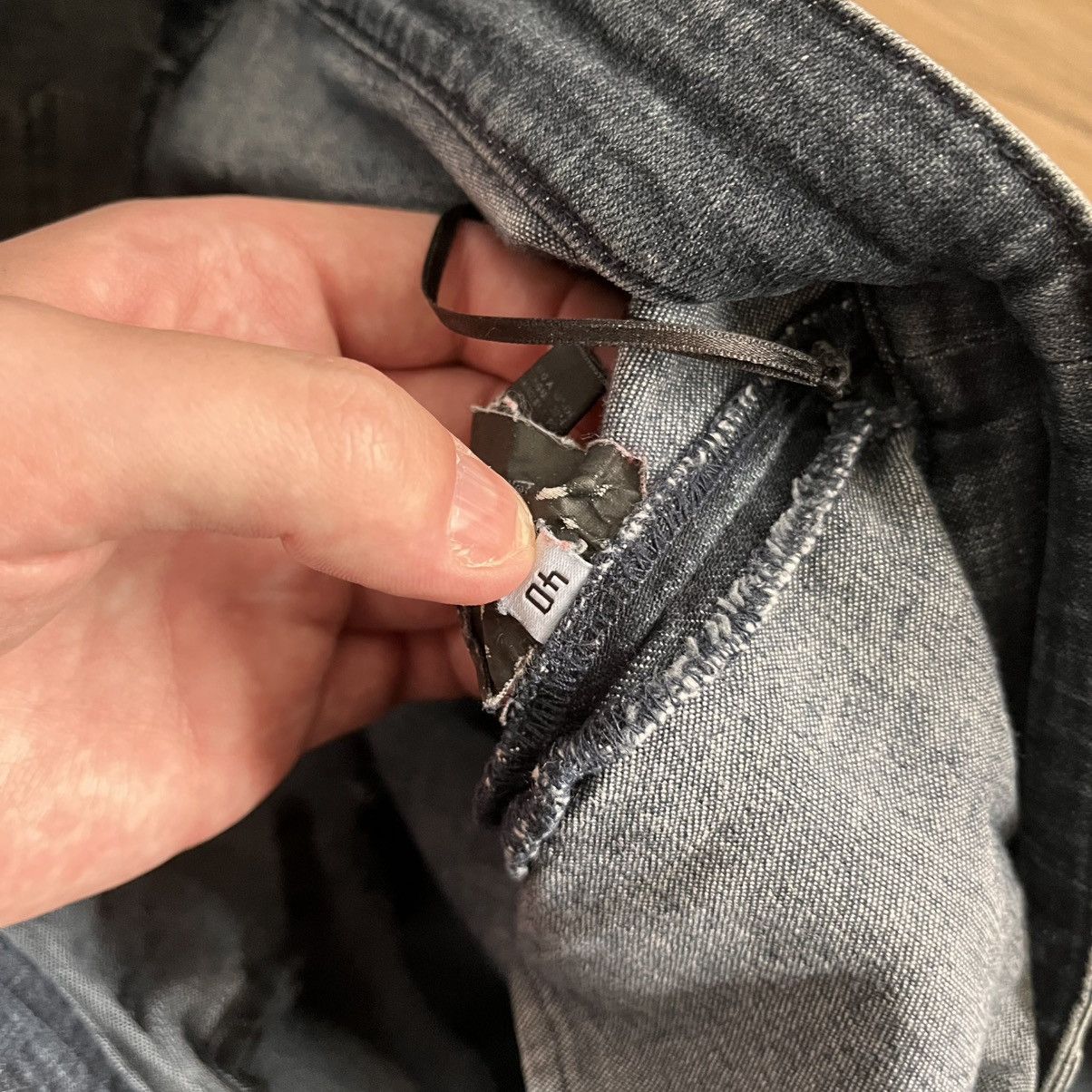 Balenciaga Balenciaga SS12 RTW Indigo Jeans by Nicolas Ghesquière Size 27" / US 4 / IT 40 - 3 Thumbnail