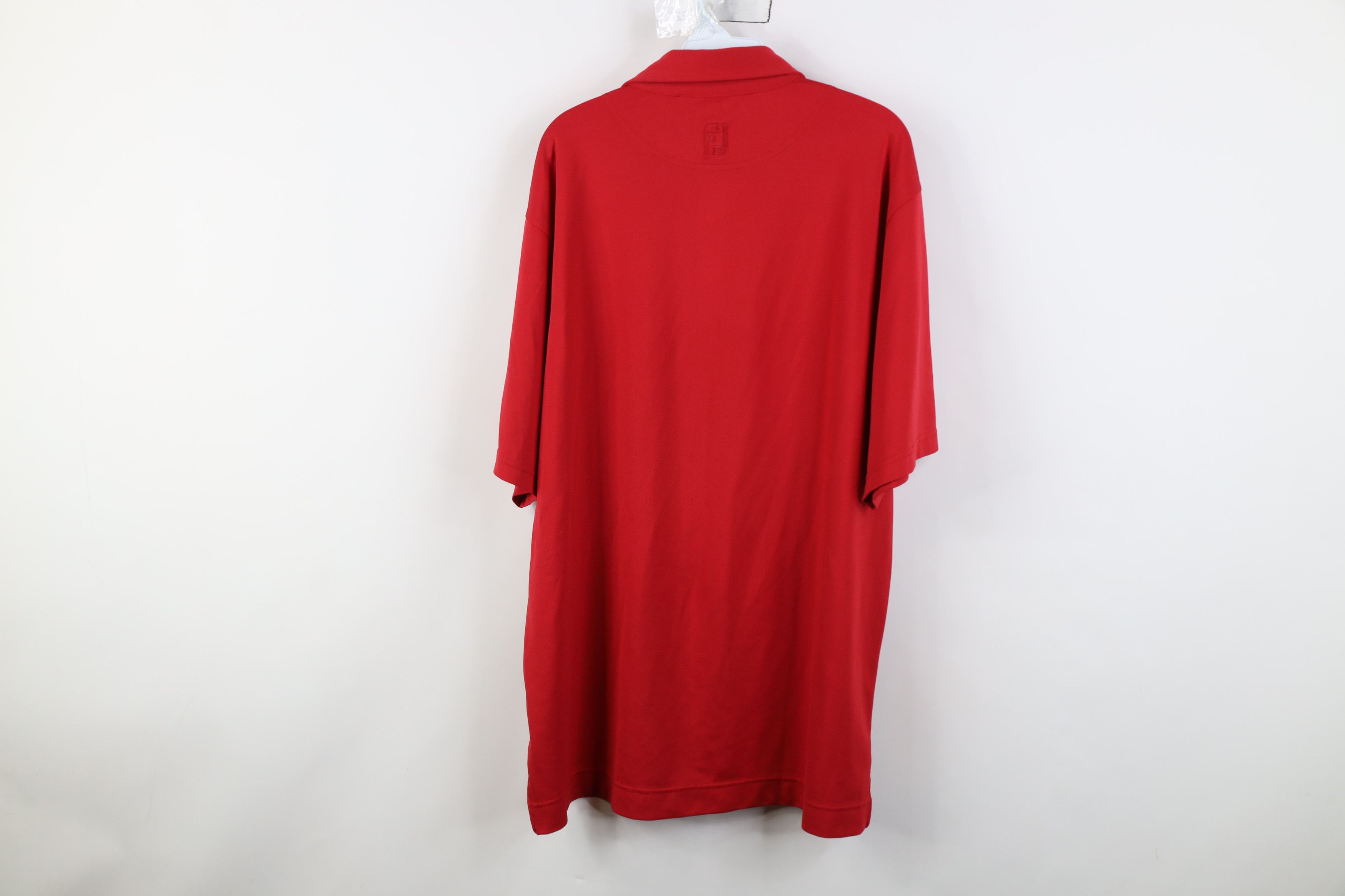 Footjoy FootJoy Embroidered Knit Stretch Collared Golf Polo Shirt Size US L / EU 52-54 / 3 - 10 Thumbnail
