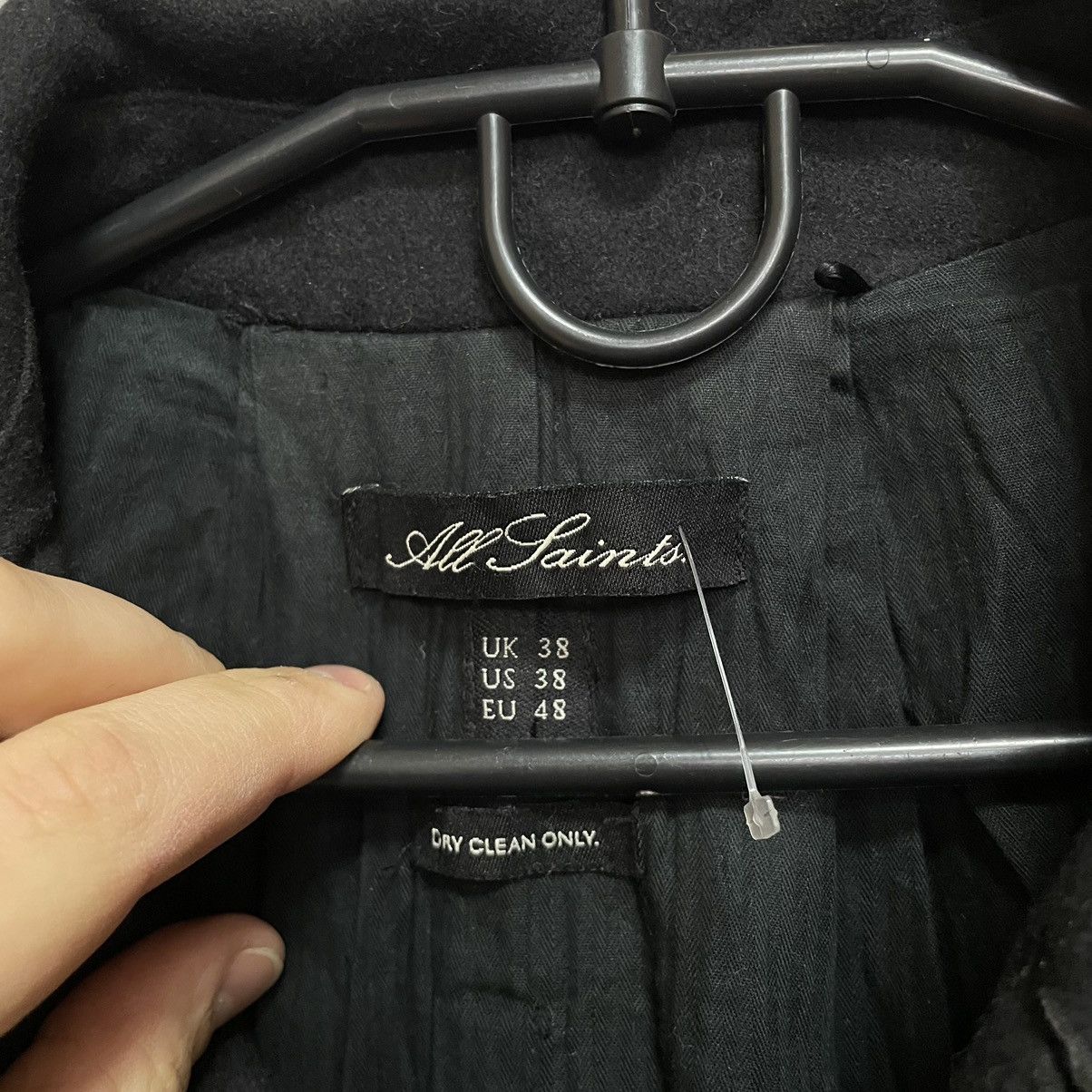 Allsaints × Japanese Brand Allsaints Classic Luxury Wool VERSAILLES Coat jacket blazer Size US M / EU 48-50 / 2 - 7 Thumbnail