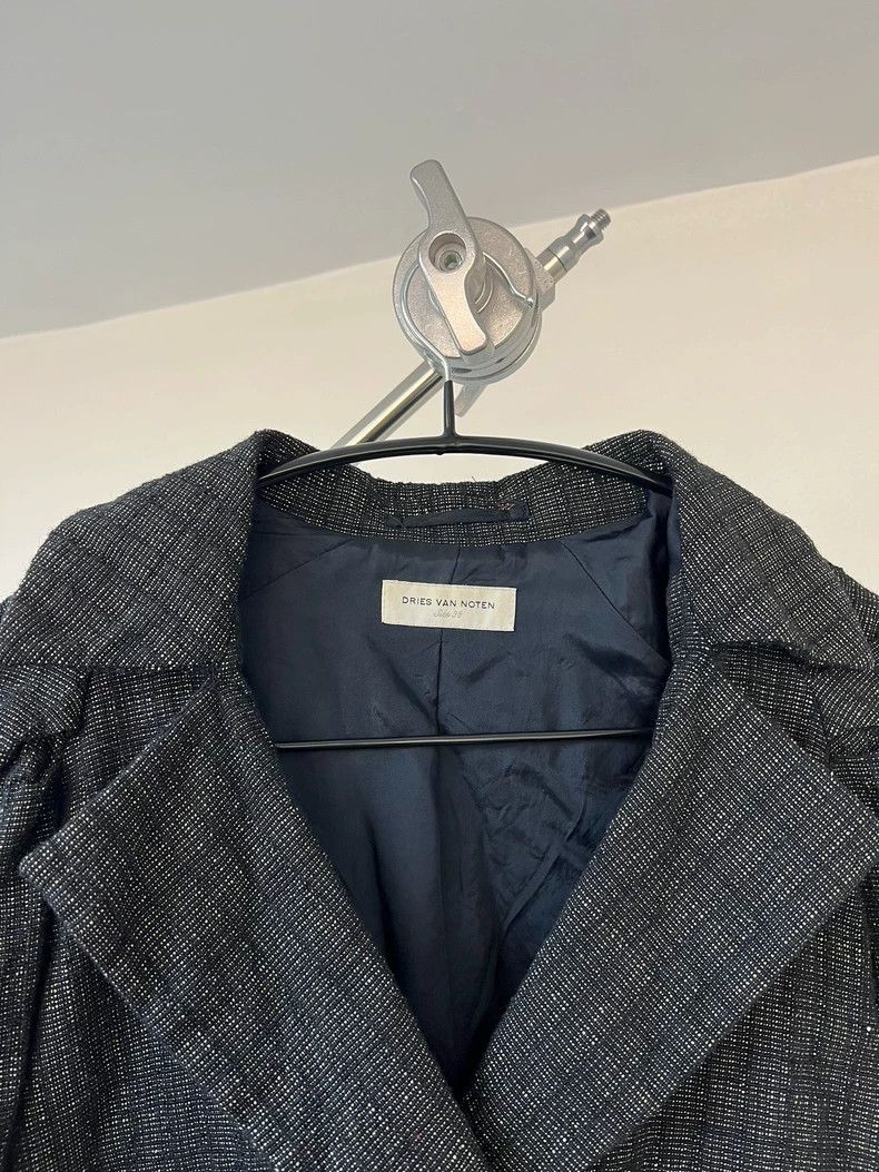 Dries Van Noten dries van noten Small jacquard shoulder blazer Size XS / US 0-2 / IT 36-38 - 4 Thumbnail