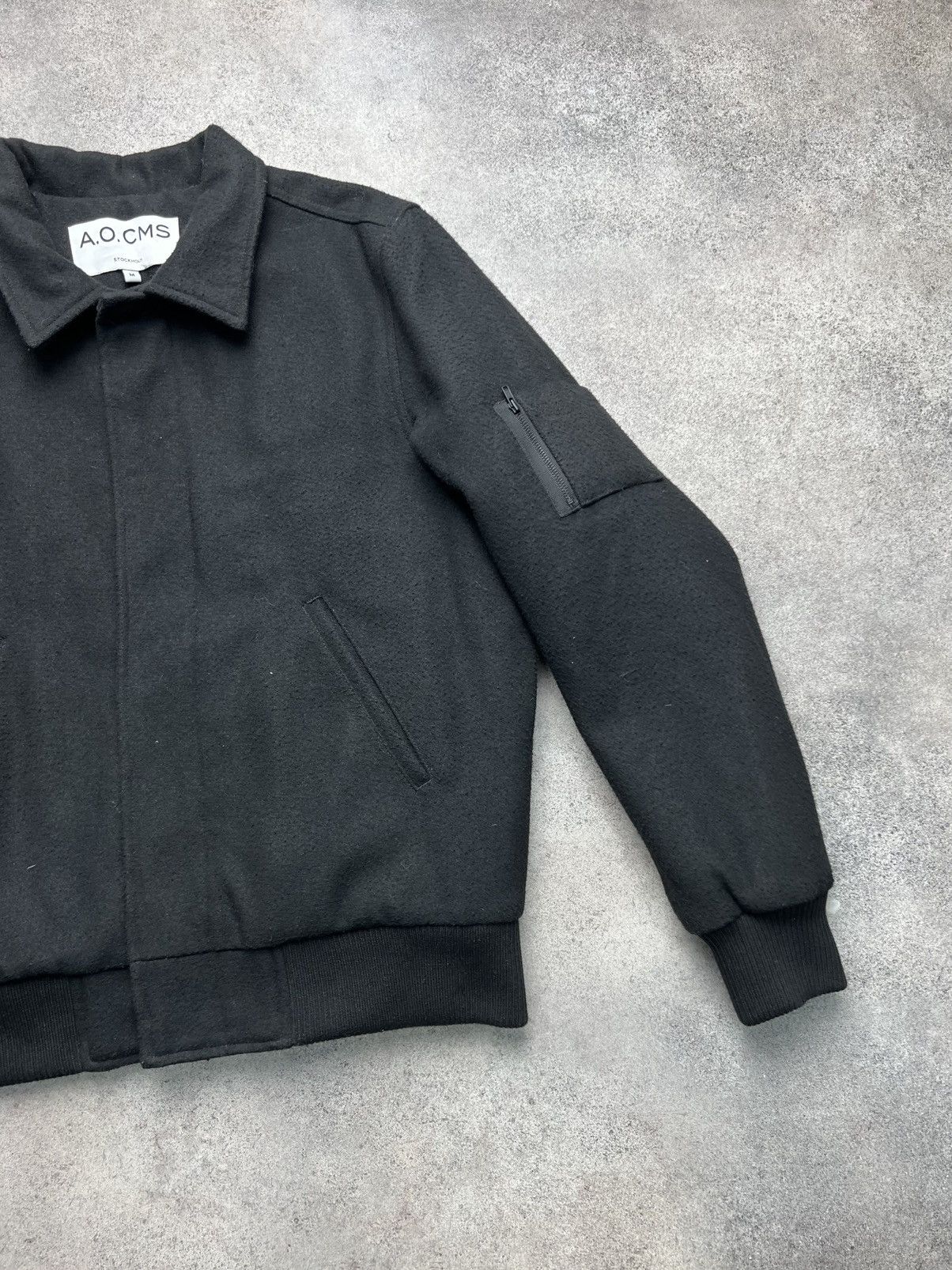 A.O. CMS A.O.CMS cozy streetwear bomber jacket Size US M / EU 48-50 / 2 - 3 Thumbnail