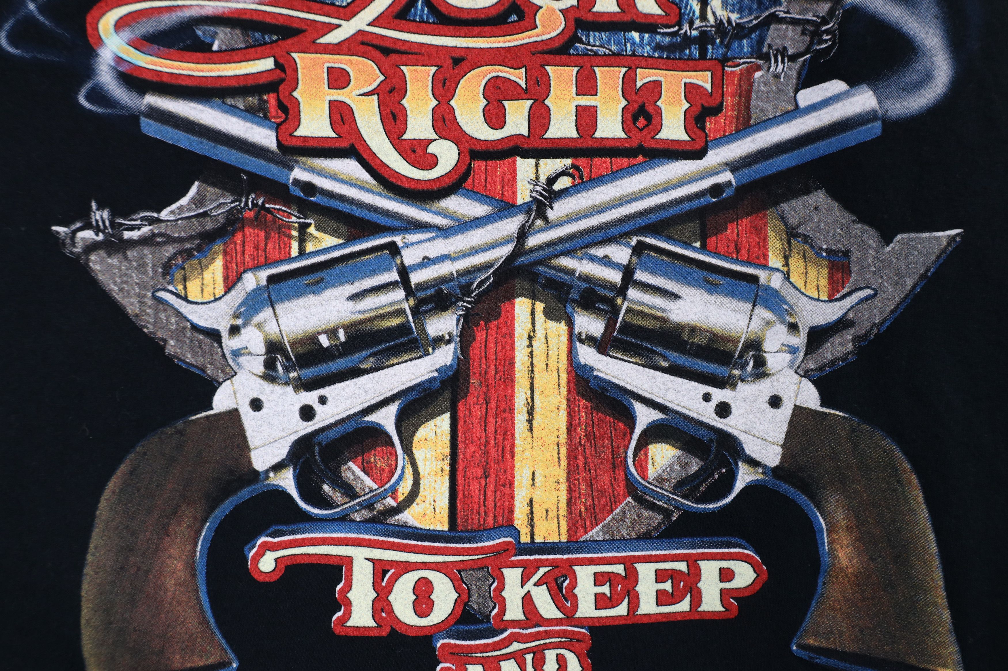 Vintage Vintage Y2K Streetwear Amendment Reload Your Right T-Shirt Size US XXL / EU 58 / 5 - 6 Thumbnail