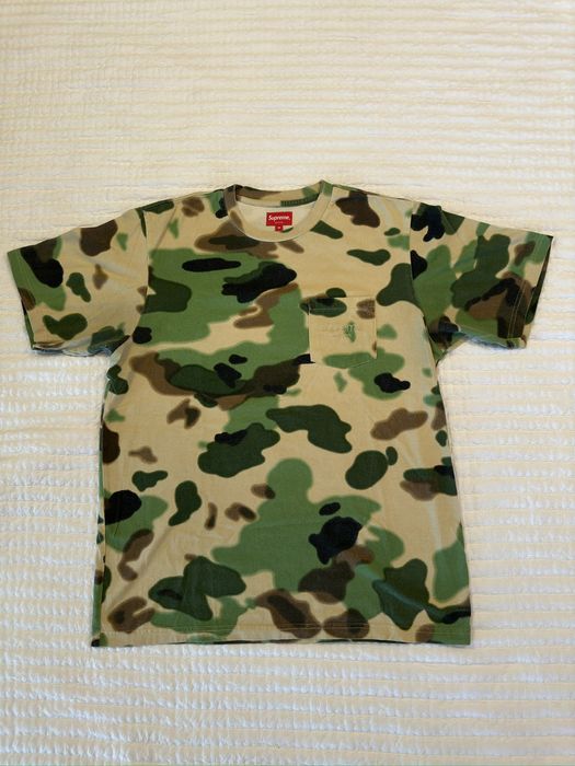 Overdyed pocket outlet tee supreme