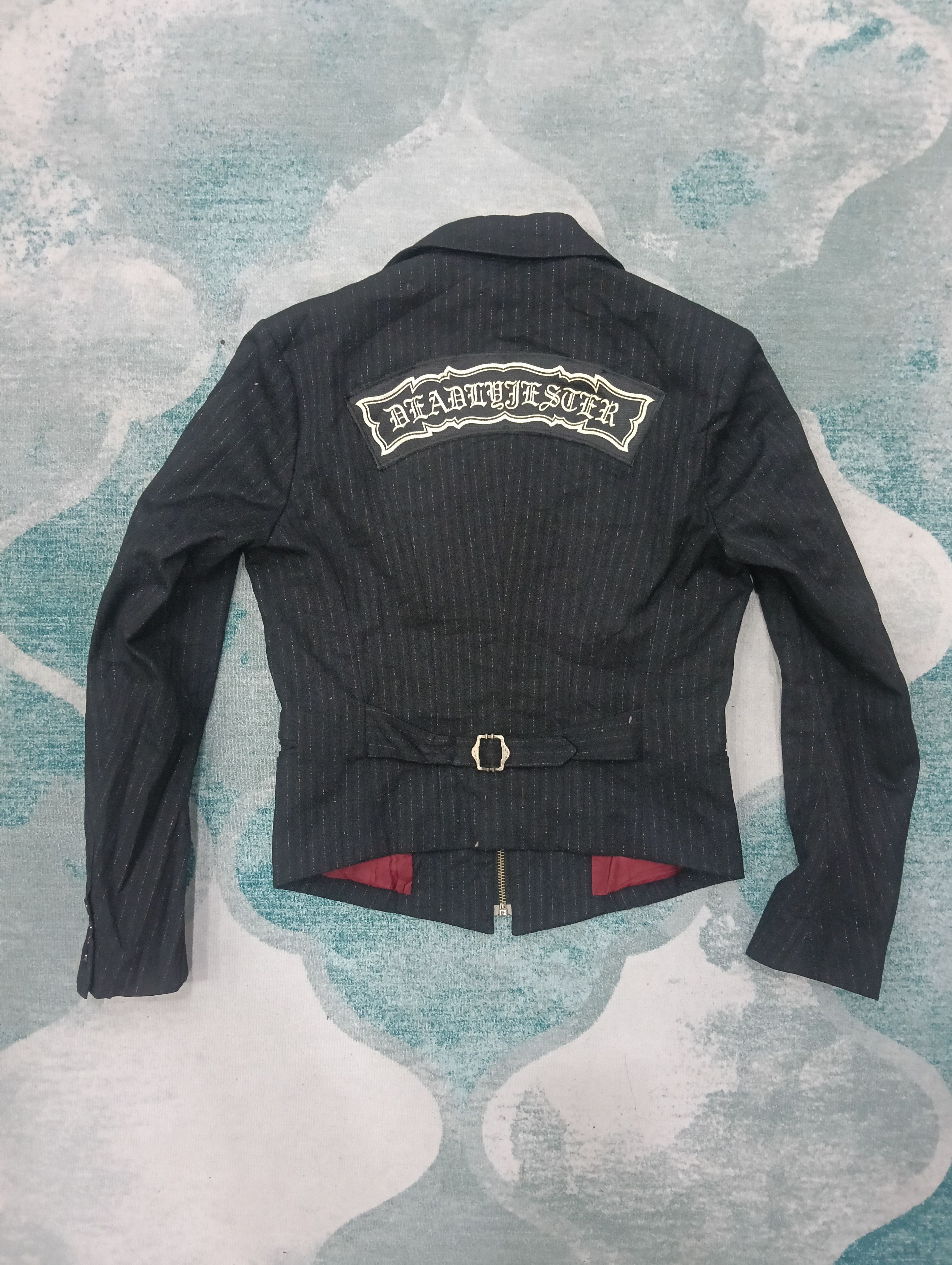 Designer × If Six Was Nine × Japanese Brand DeadlyJester Gothic Like Blazer Jacket Size US S / EU 44-46 / 1 - 6 Thumbnail