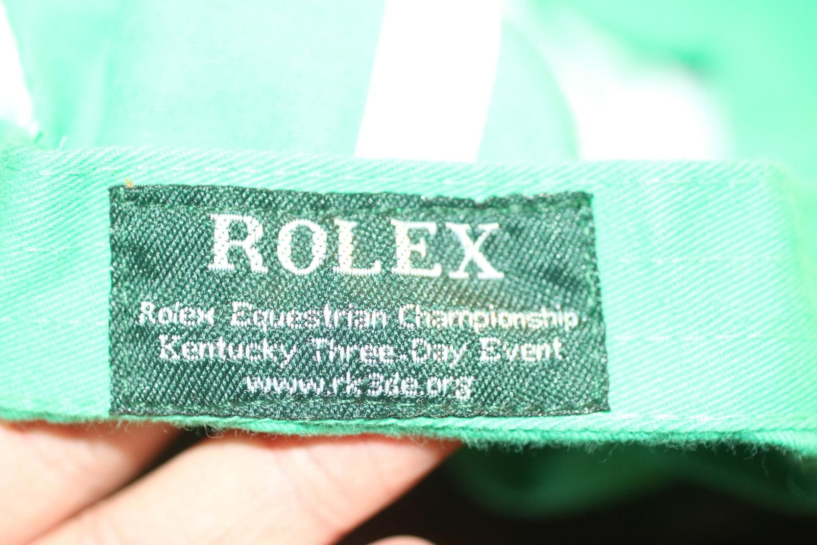 Other Vintage Men Rolex AdjustablStrapback Hat KY Three Day Event Size ONE SIZE - 7 Thumbnail