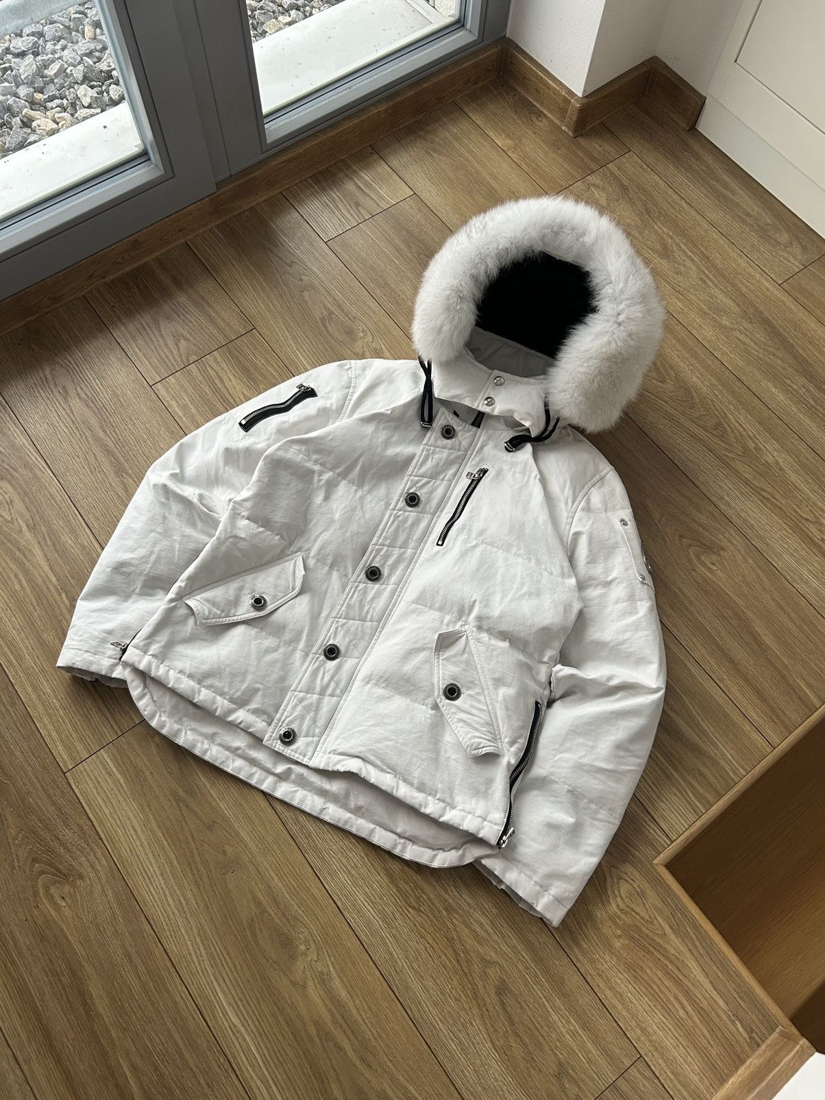 Moose Knuckles 3Q puffer fur jacket