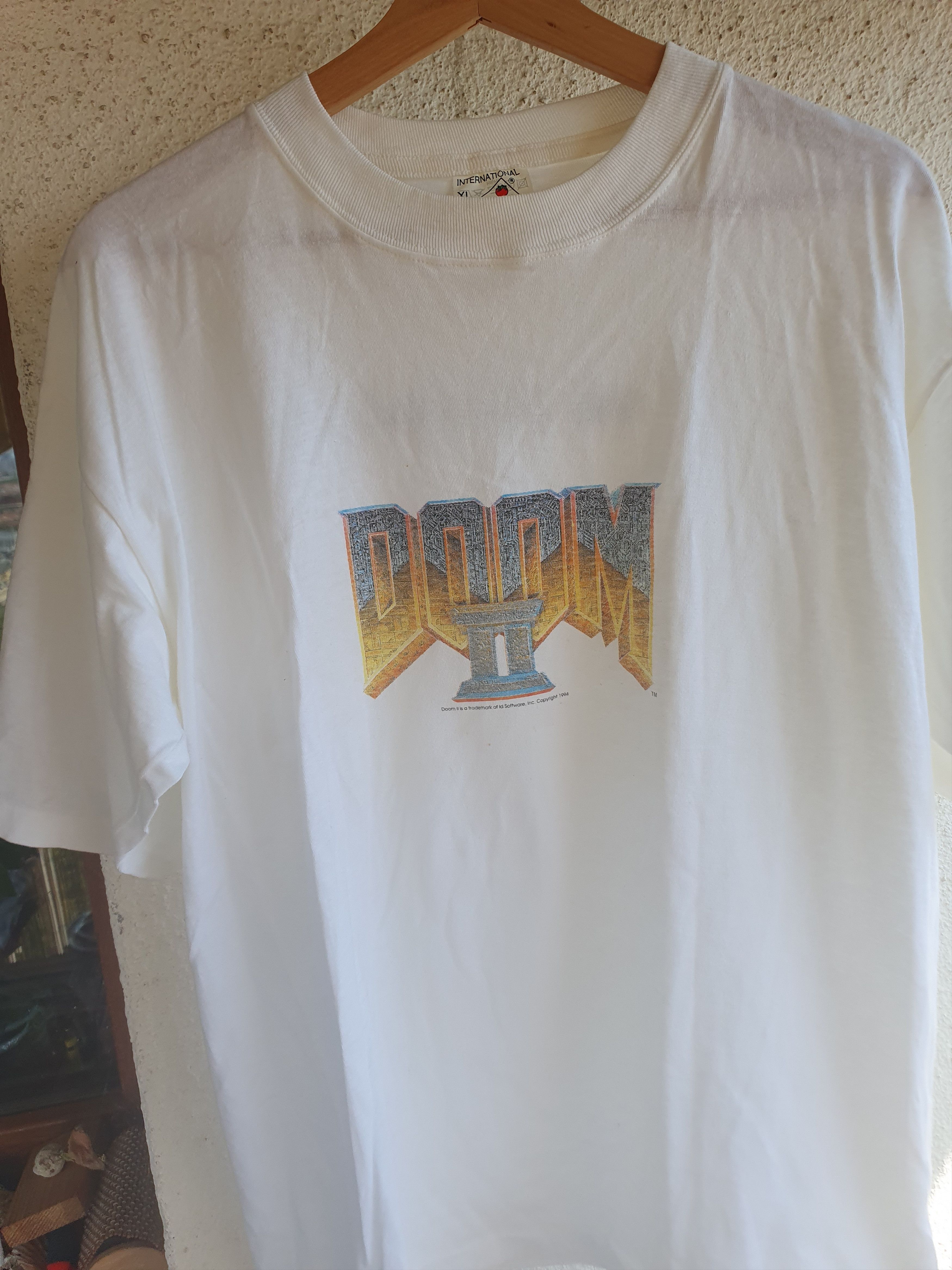 Vintage Doom II I'v played it Video Game PC Vtg 1994 single stitch L Size US L / EU 52-54 / 3 - 8 Thumbnail