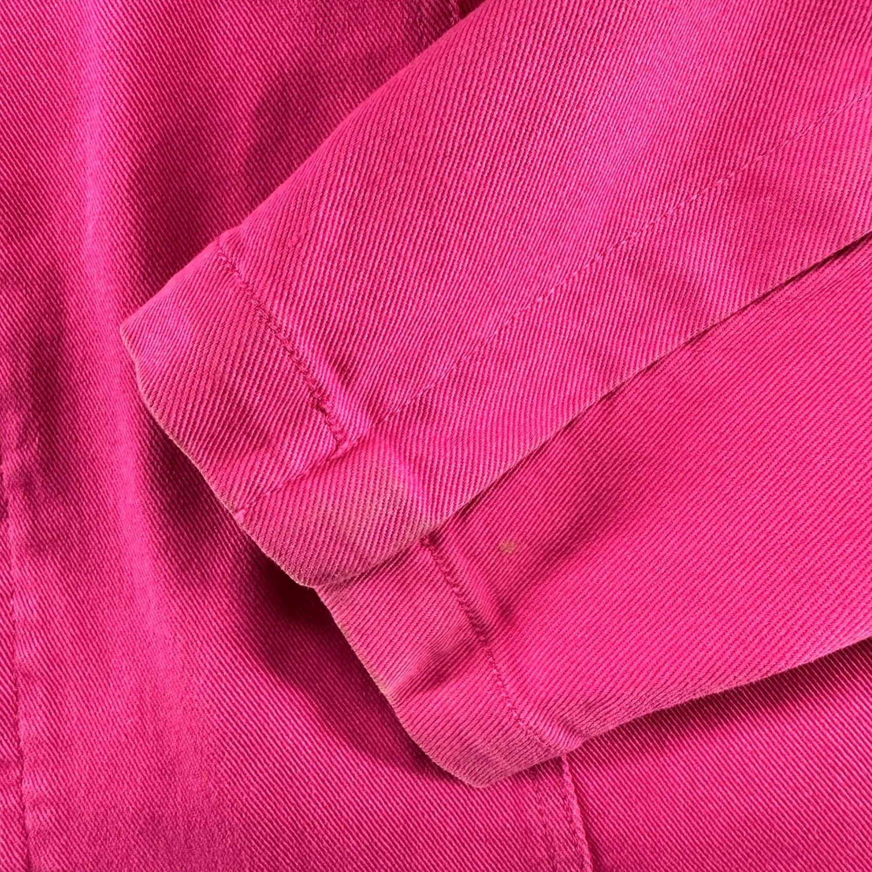 Tripp NYC VINTAGE TRIPP NYC Jacket Womens L Pink Denim Trucker Jean Cotton Y2K Size 36" / US 14 / IT 50 - 6 Thumbnail
