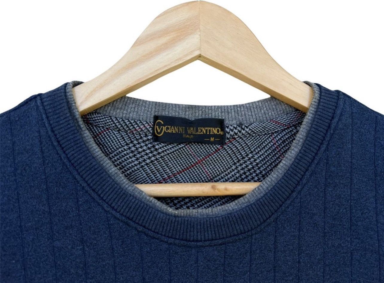 Valentino Vintage Gianni Valentino Embroidered Crewneck Sweatshirt M Size US M / EU 48-50 / 2 - 3 Thumbnail