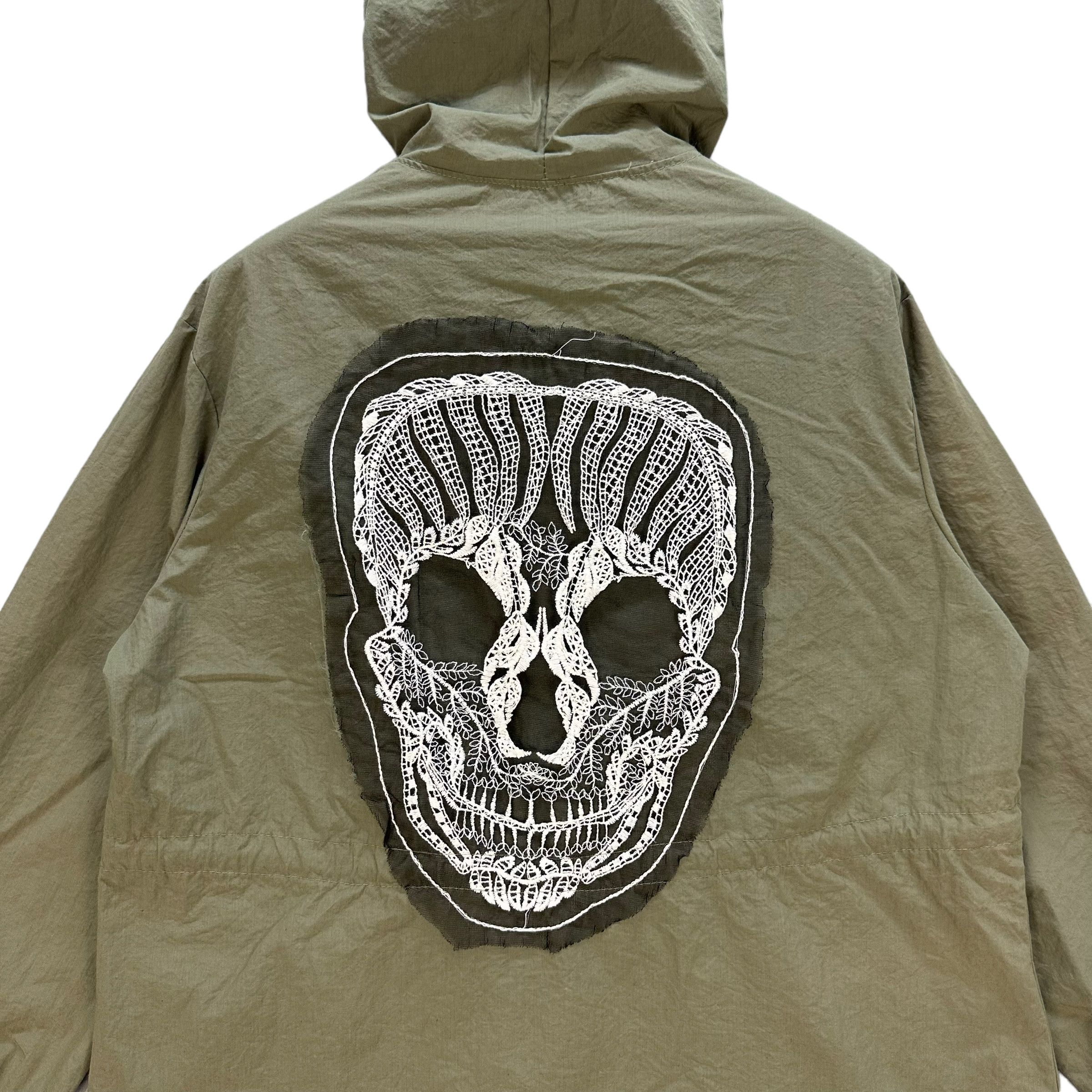 Japanese Brand ROLLERS SKULL ON BACK BIG LOGO HOODIE JACKET #8037-198 Size US L / EU 52-54 / 3 - 2 Thumbnail