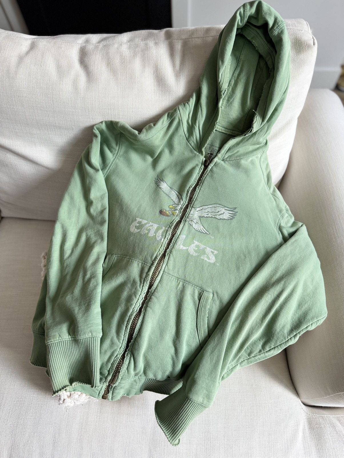Other Retro Sport Kelly Green Eagles Hoodie Size US L / EU 52-54 / 3 - 2 Thumbnail