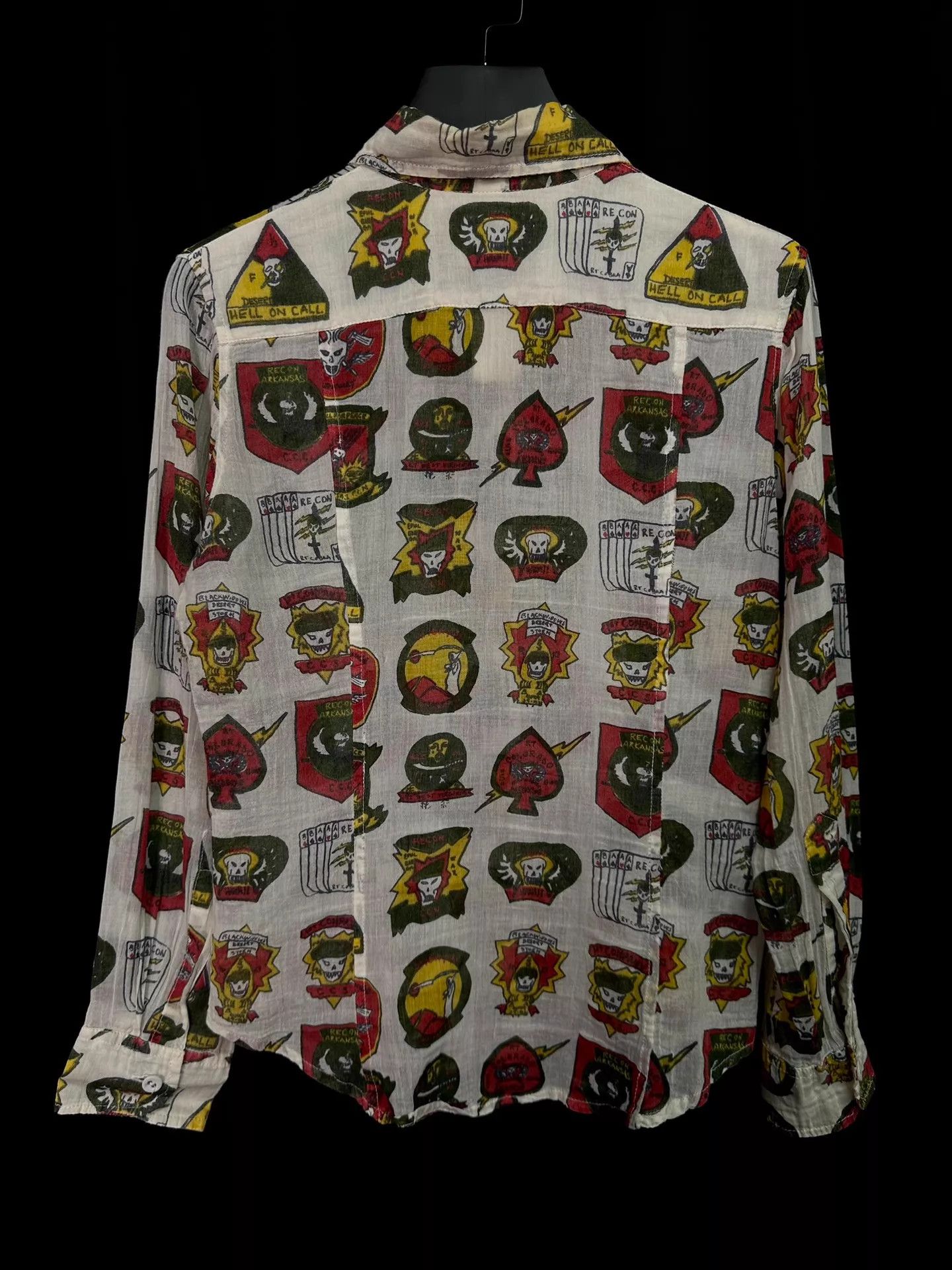 Paul Harnden Shoemakers Paul Harnden Early Comic Shirt Women's Anti-War Print Size US S / EU 44-46 / 1 - 2 Thumbnail