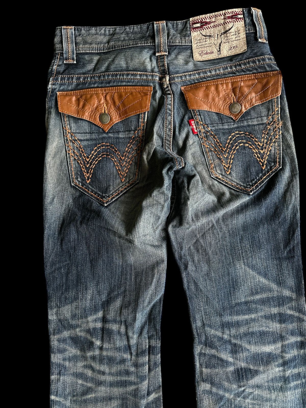 If Six Was Nine Flare 💥 Edwin Flare Bull Chicago 💥 Size US 32 / EU 48 - 4 Thumbnail