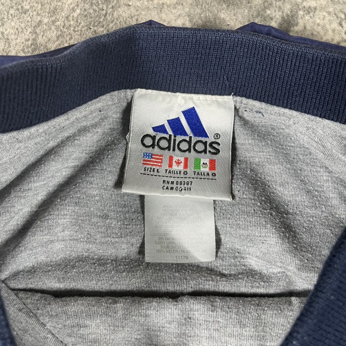 Adidas Adidas Vintage 90s Track jacket Size US L / EU 52-54 / 3 - 5 Thumbnail
