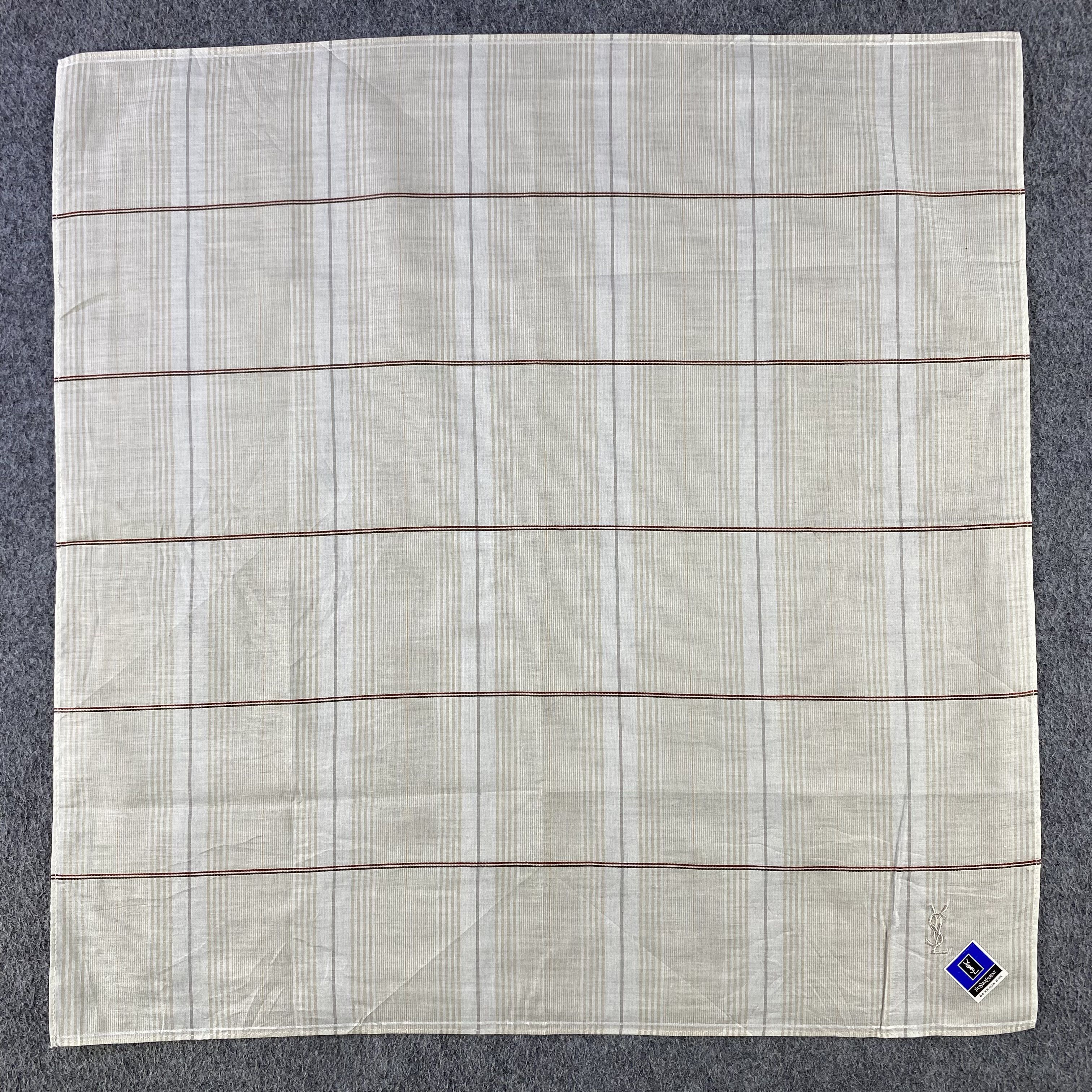 Vintage × Yves Saint Laurent Yves Saint Laurent Handkerchief/Neckerchief/Bandana HC593 Size ONE SIZE - 1 Thumbnail