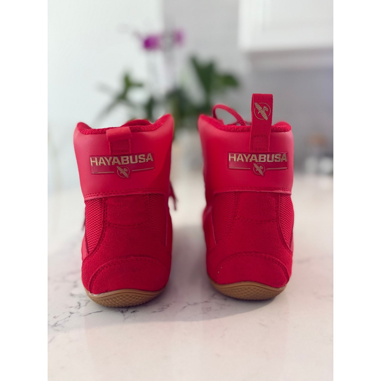 Other HAYABUSA | Pro Boxing Shoes | Unisex | Red | M6 W7.5 | 27cm Size US 6 / EU 39 - 14 Thumbnail