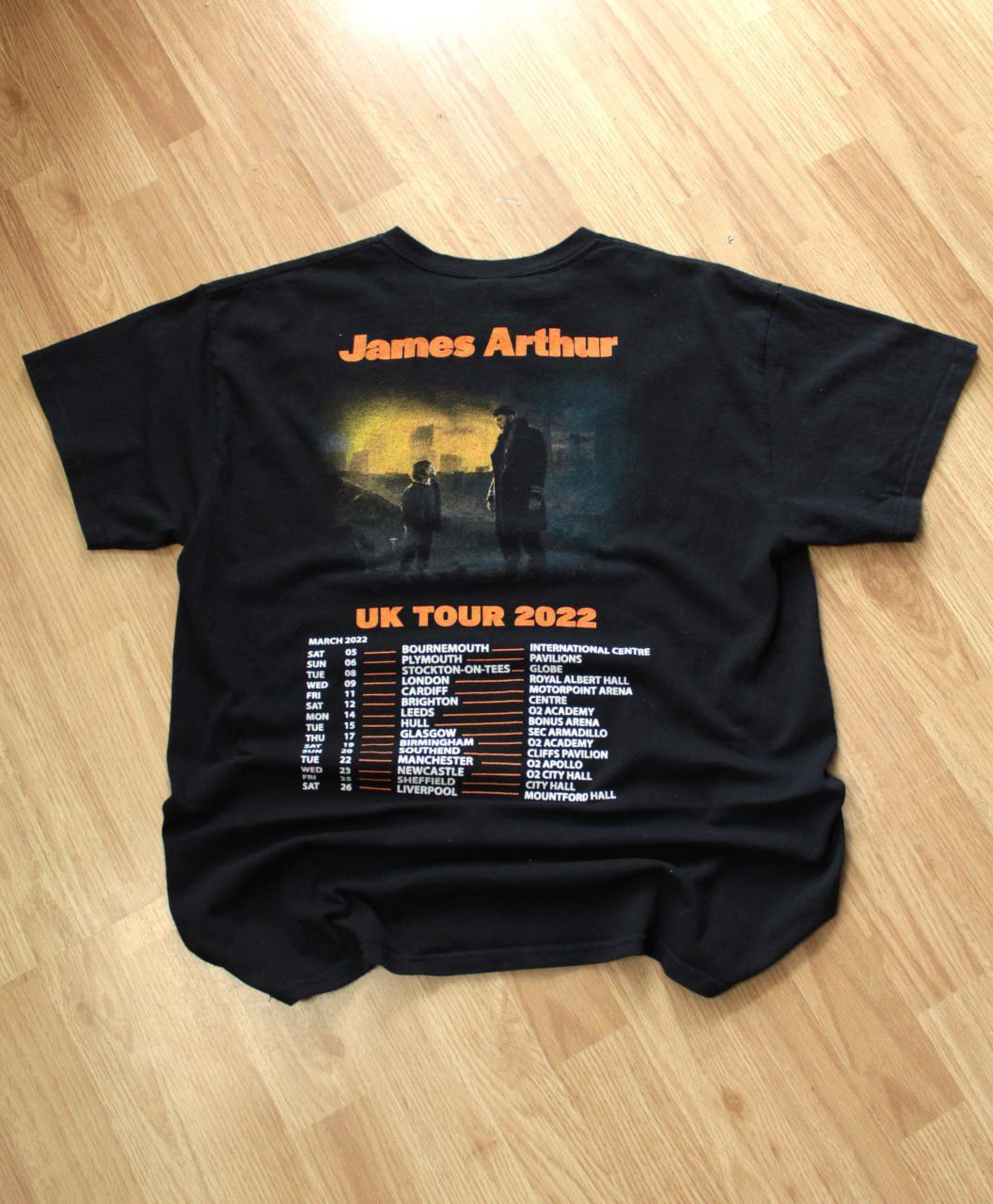 Band Tees 🔥 James Arthur 2022 UK Tour Rare T Shirt Size US L / EU 52-54 / 3 - 1 Thumbnail
