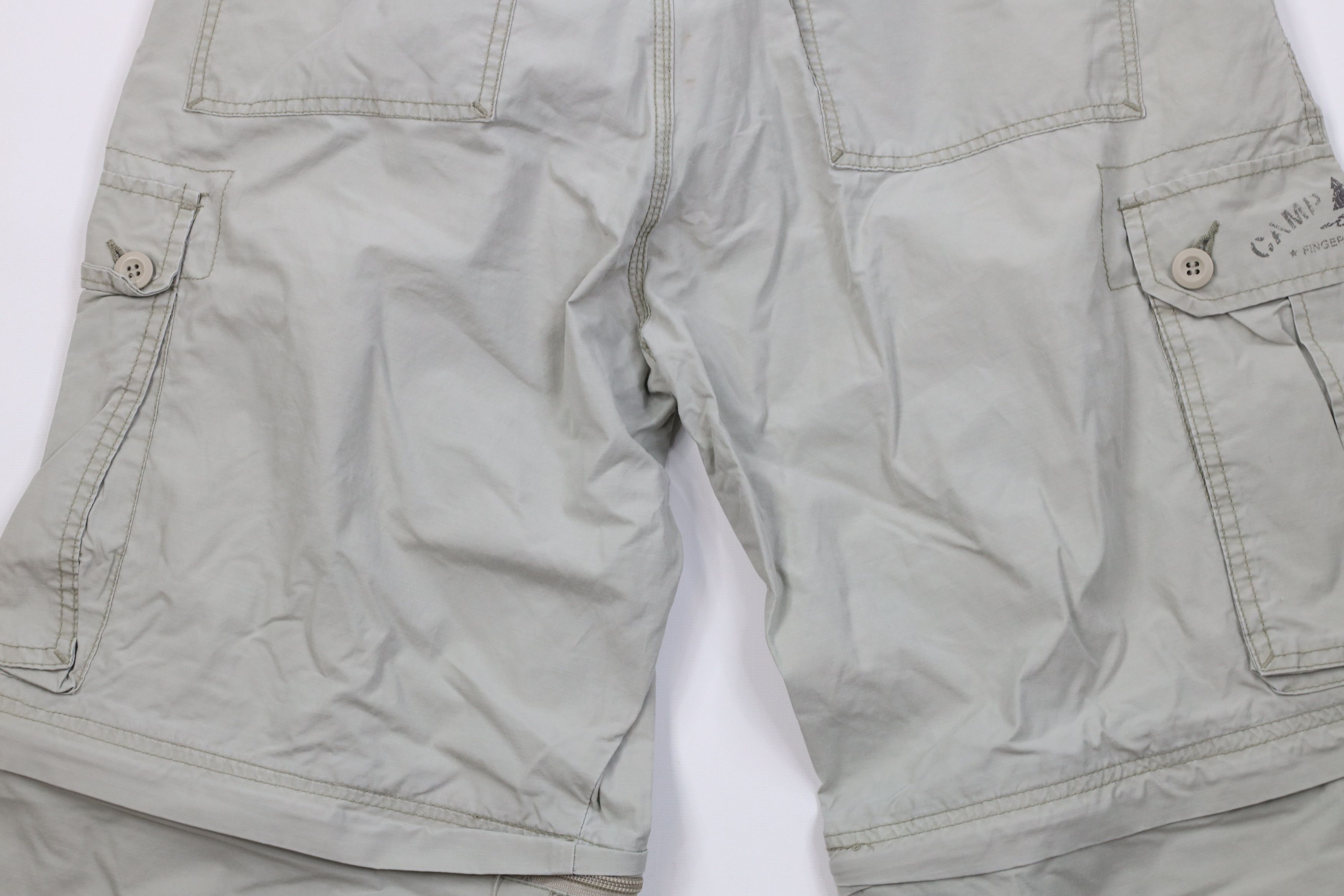 Vintage Vintage 90s Y2K Streetwear Convertible Cargo Pants Green Size US 30 / EU 46 - 14 Thumbnail