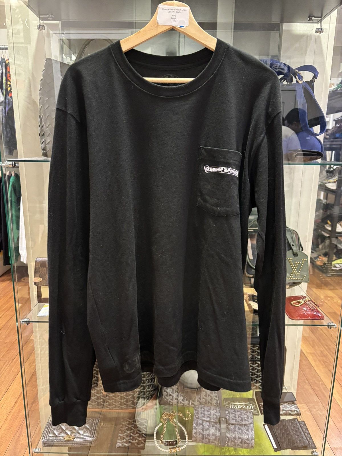 Chrome Hearts Scroll Longsleeve Tee