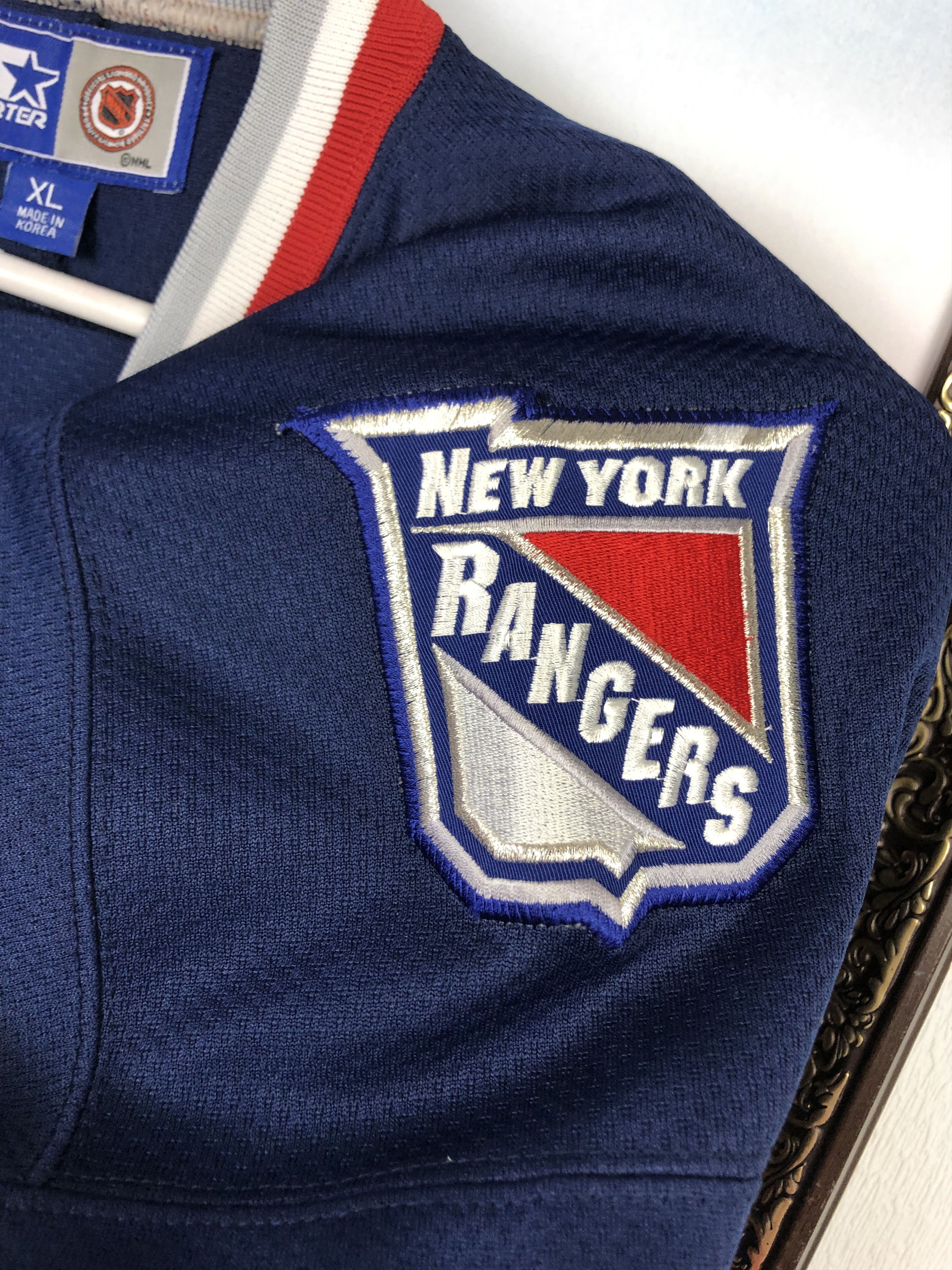 Starter Vintage Starter New York Rangers Lady Liberty Jersey Shirt Size US XL / EU 56 / 4 - 5 Thumbnail