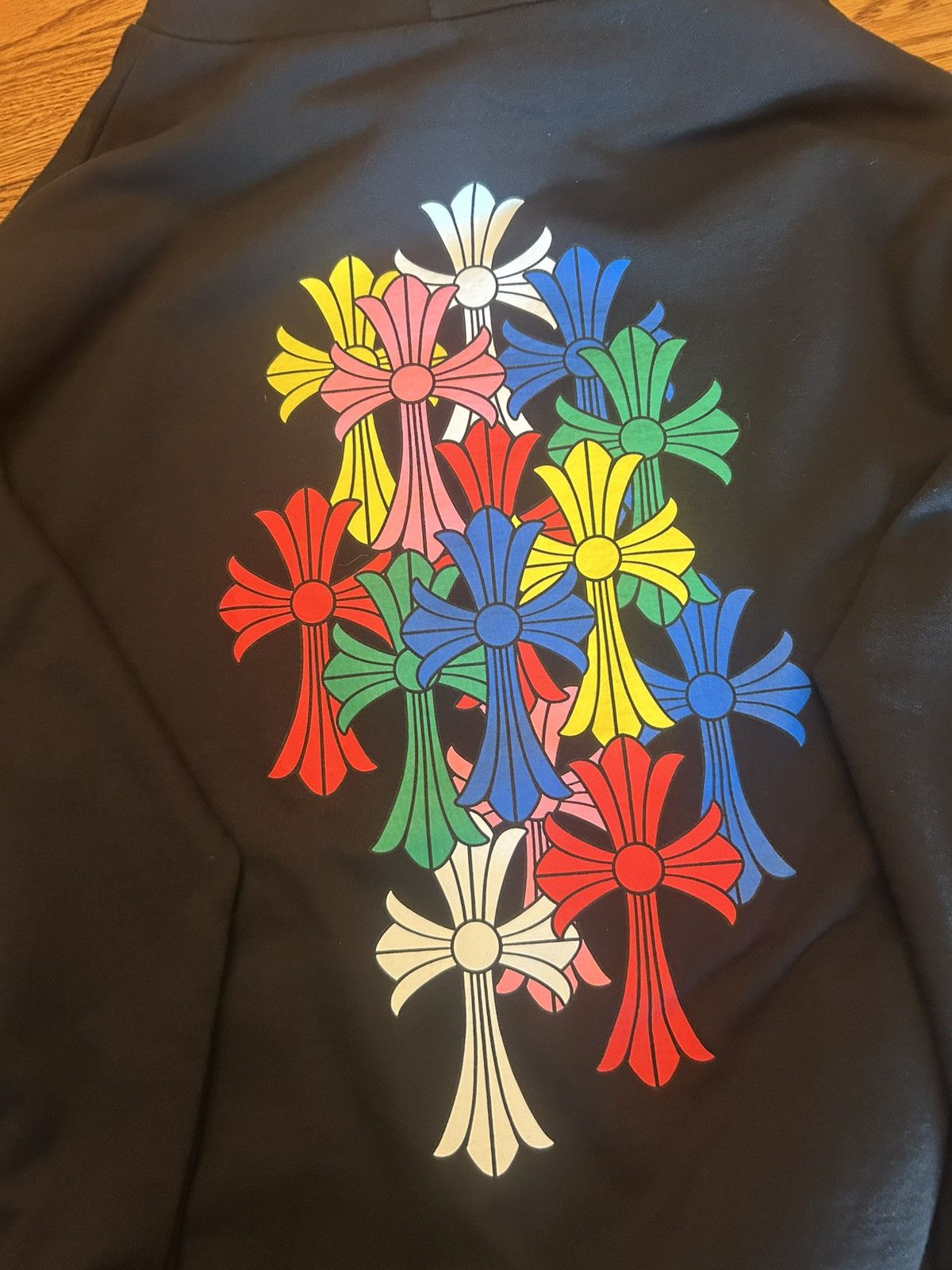 Chrome Hearts CH Multicolor Cemetery Cross Pullover Size US XL / EU 56 / 4 - 3 Thumbnail